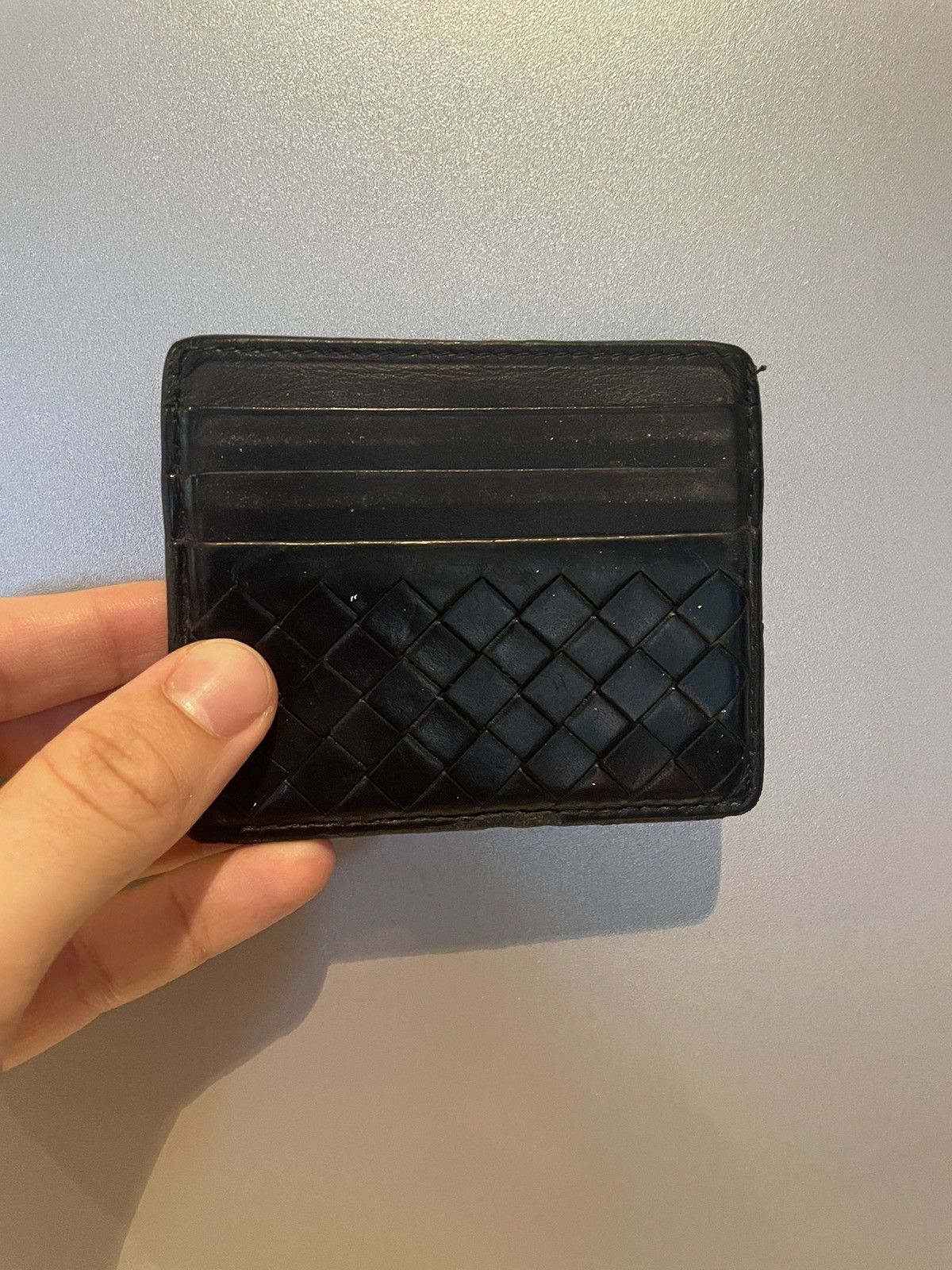 Bottega Veneta Black Leather bottega veneta cardholder Size ONE SIZE - 2 Thumbnail