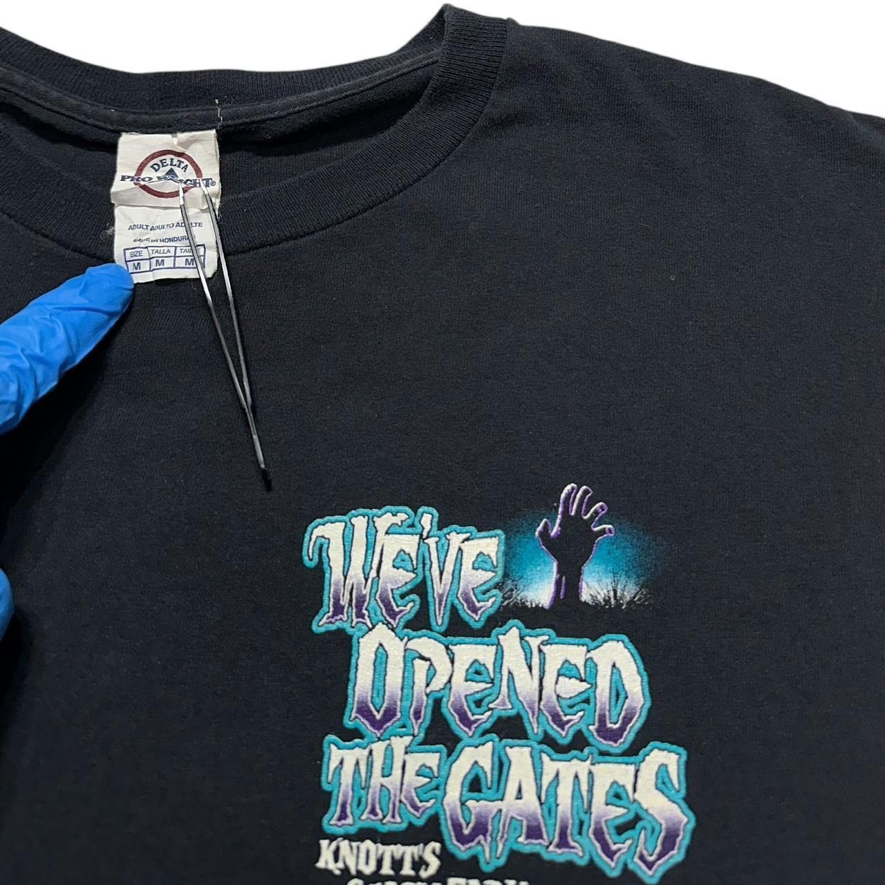 Delta × Universal Studios × Vintage Knotts Scary Halloween Haunt 2010 T-Shirt Size US M / EU 48-50 / 2 - 4 Thumbnail