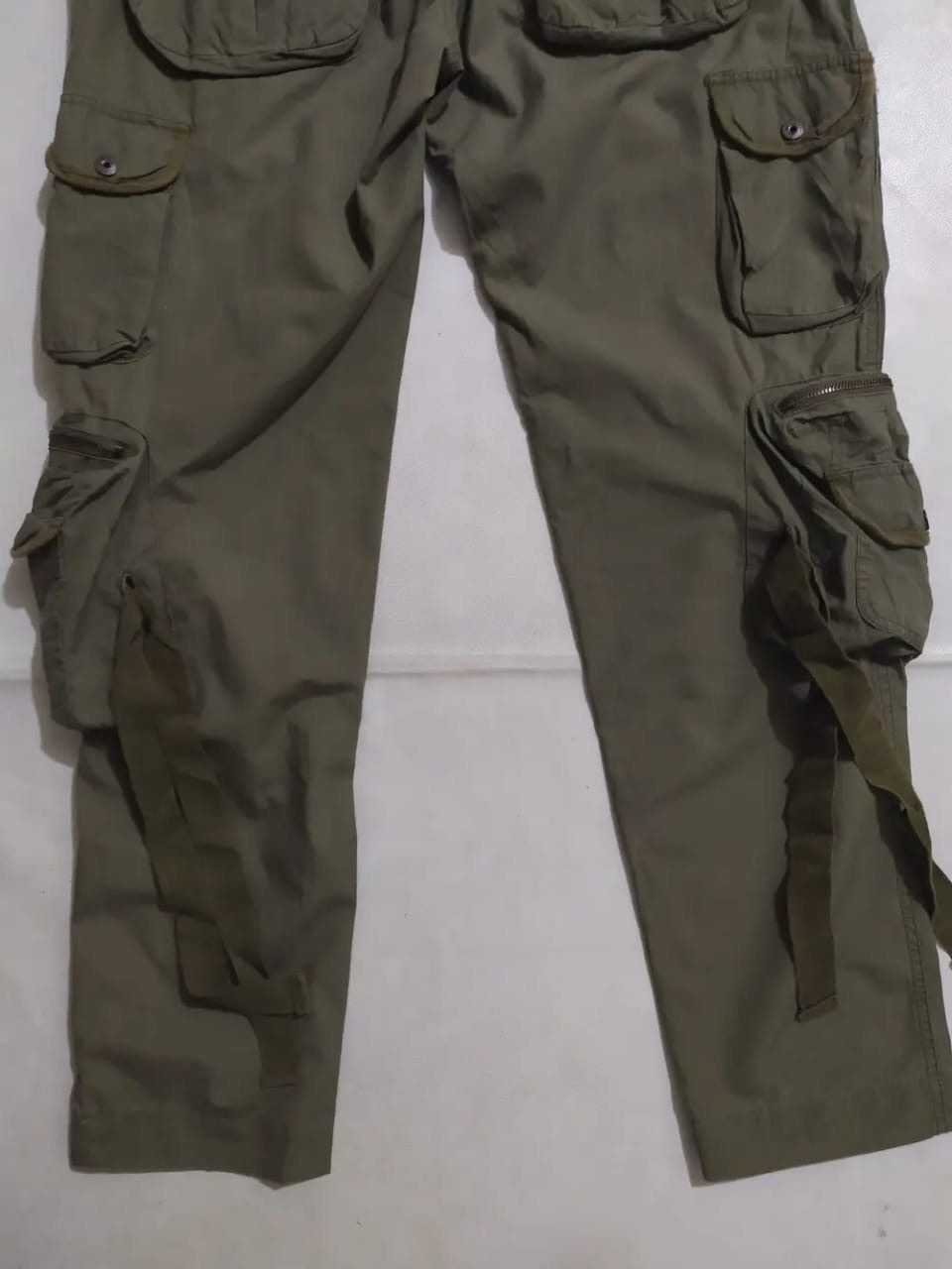 Japanese Brand Hendrix Project Multipocket Tactical Cargo Bondage Pants Size US 34 / EU 50 - 8 Thumbnail
