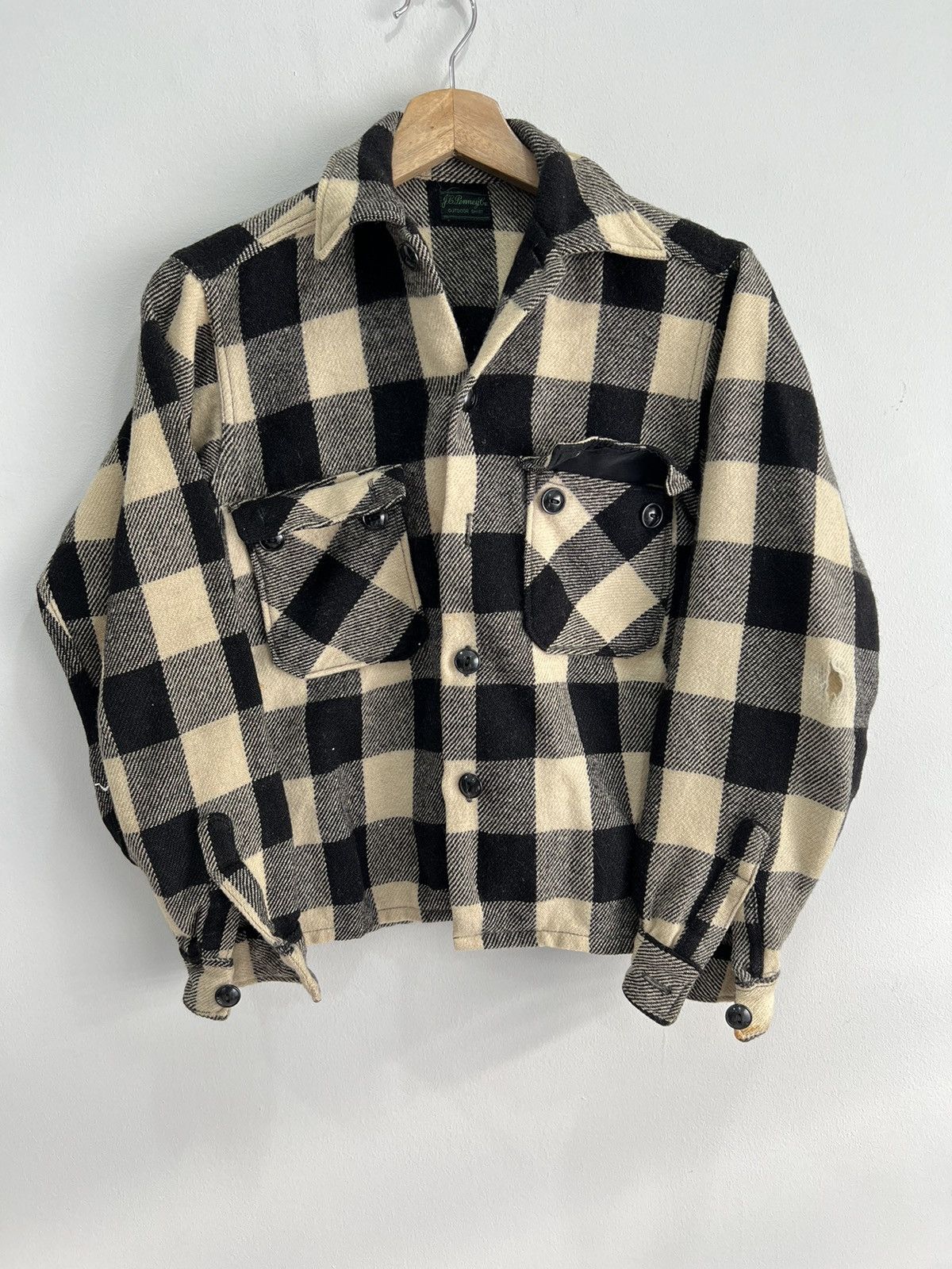 JCPenney Vintage JC Penney Plaid Buffalo Shirt Button Up outdoor Size US XS / EU 42 / 0 - 1 Thumbnail