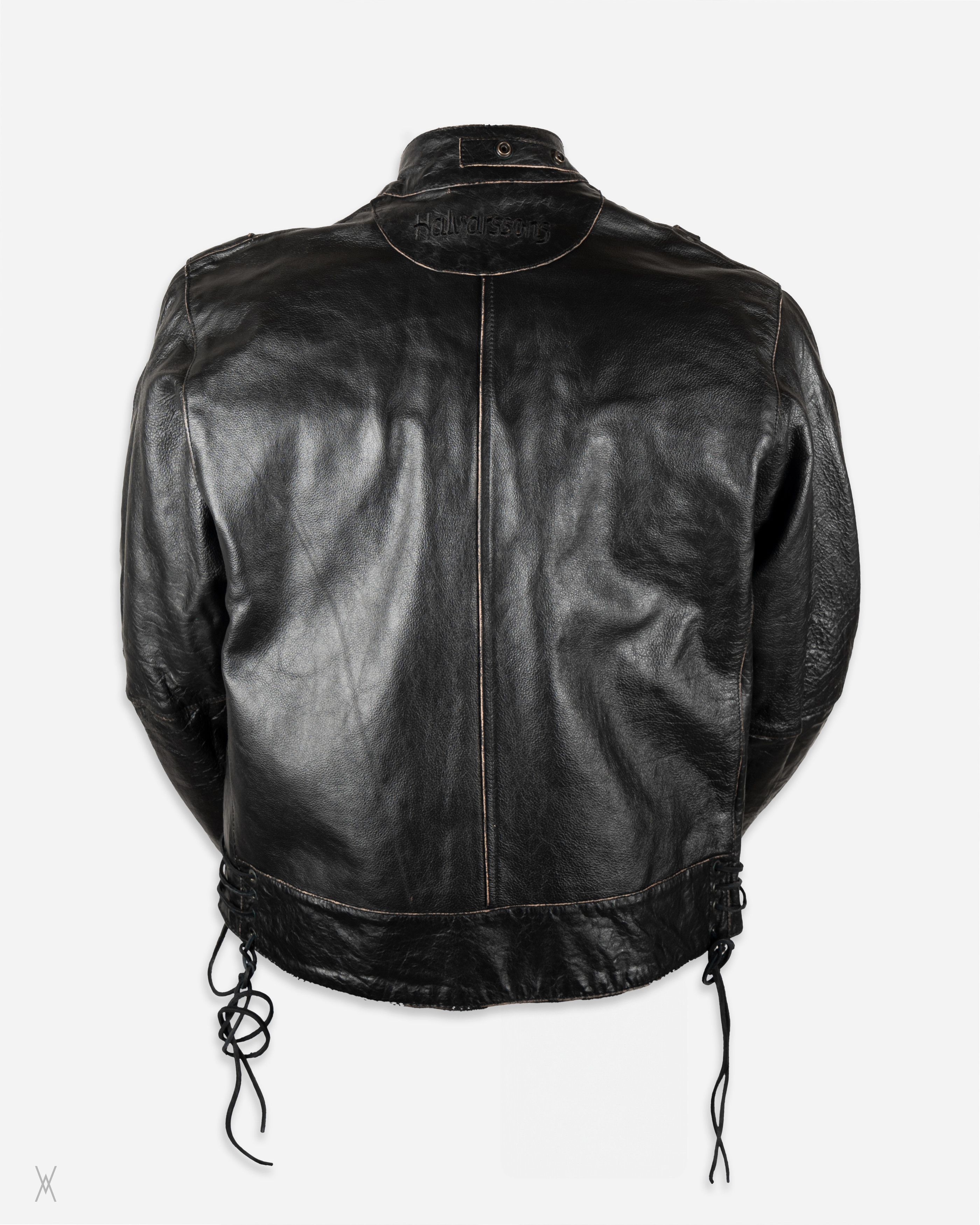 Vintage Swedish Army motorcycle jacket reproduction Size US M / EU 48-50 / 2 - 3 Thumbnail