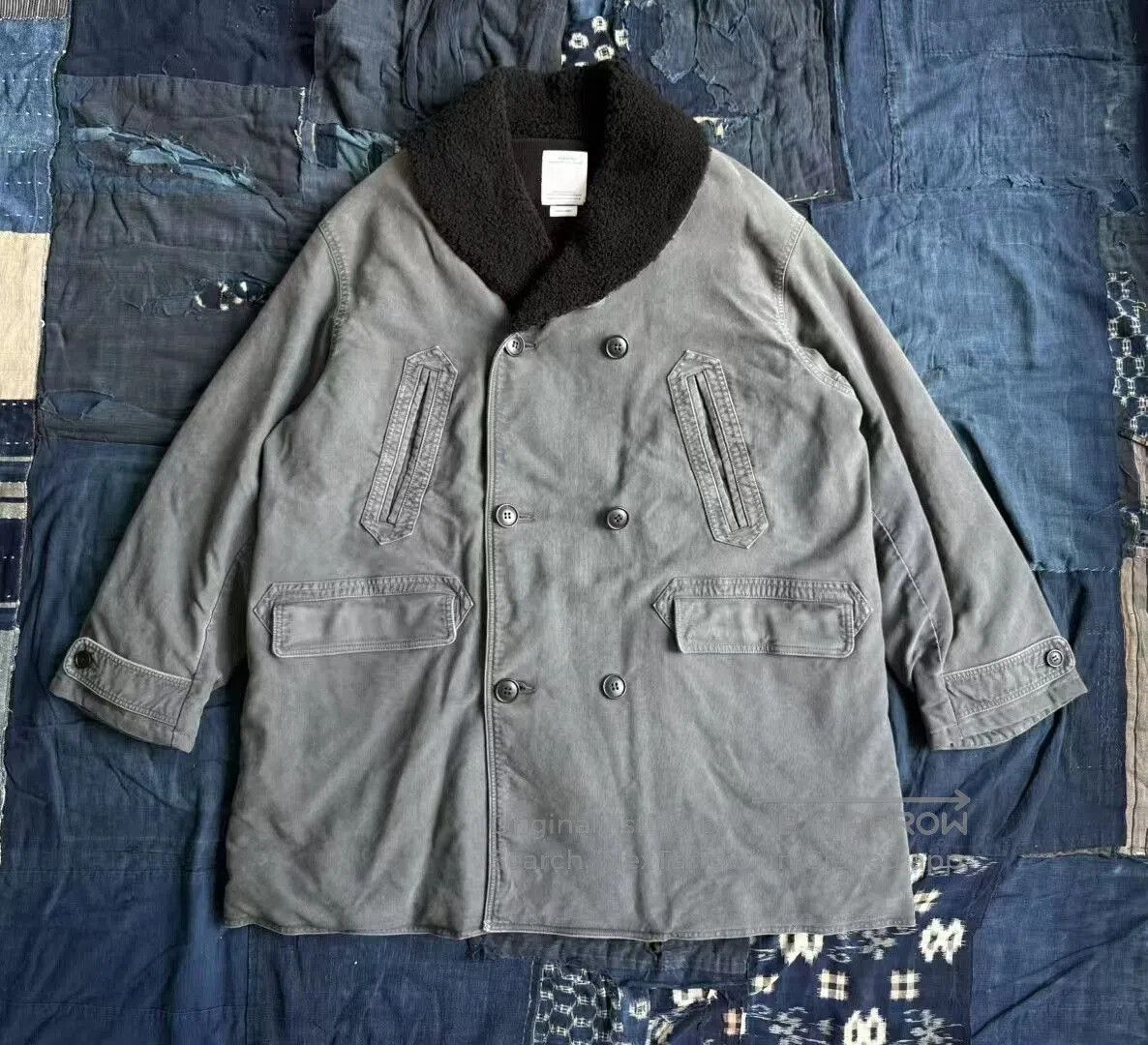 Visvim navy vintage style coat by visvim. Size US L / EU 52-54 / 3 - 1 Thumbnail