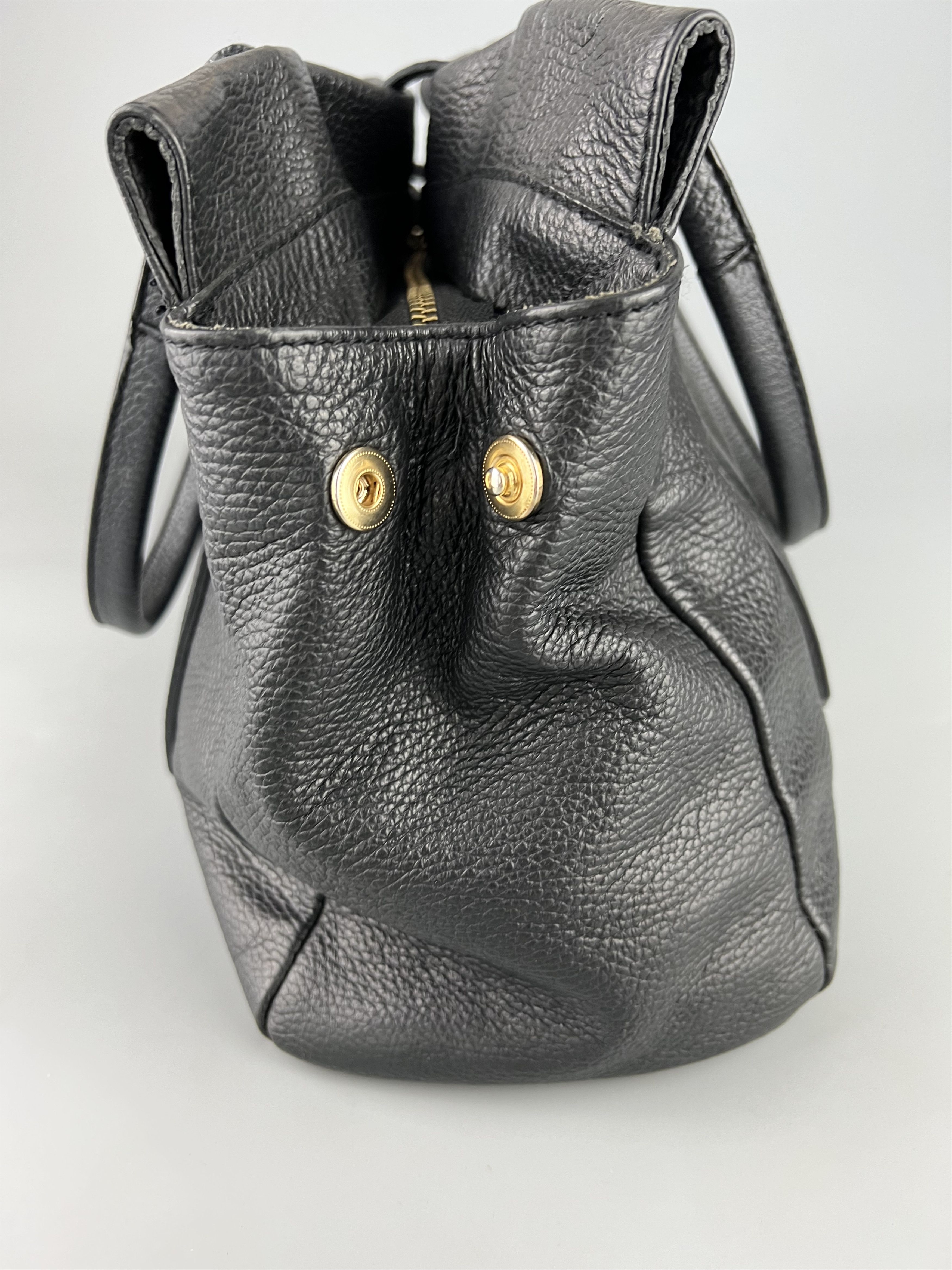 Gianni Chiarini Gianni Chiarini Black Leather Shoulder Bag Size ONE SIZE - 6 Thumbnail