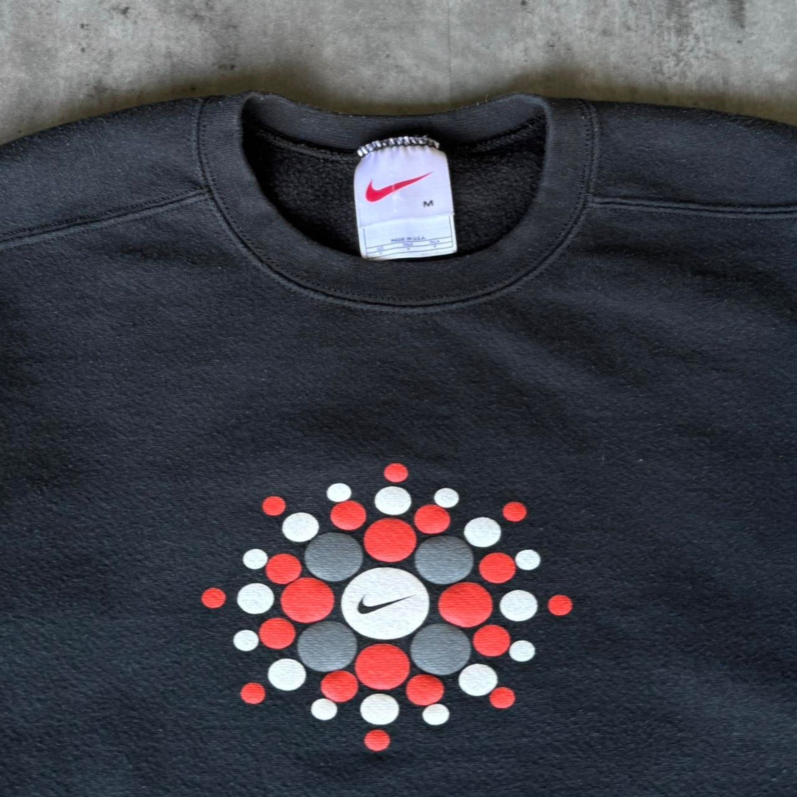Nike × Nike ACG × Vintage Vintage 90s Nike Made In USA Baggy Crazy Skater Crewneck Size M / US 6-8 / IT 42-44 - 3 Thumbnail