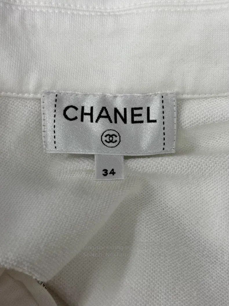 Chanel Chanel 24M white sleeveless zipper lapel Size XS / US 0-2 / IT 36-38 - 3 Thumbnail