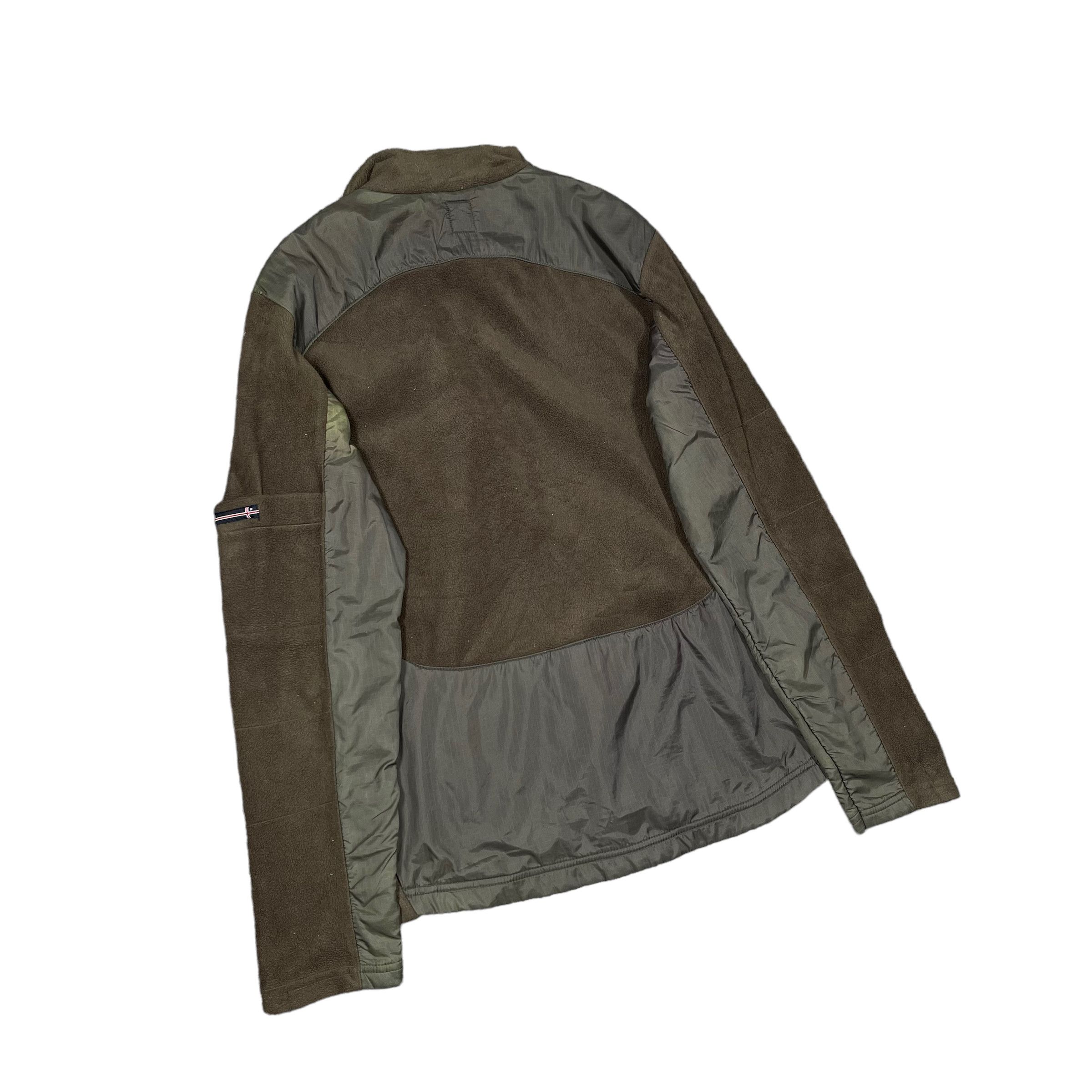 Japanese Brand × PPFM × South2 West8 PPFM Fleece Hybrid Olive Sweater Size US M / EU 48-50 / 2 - 6 Thumbnail