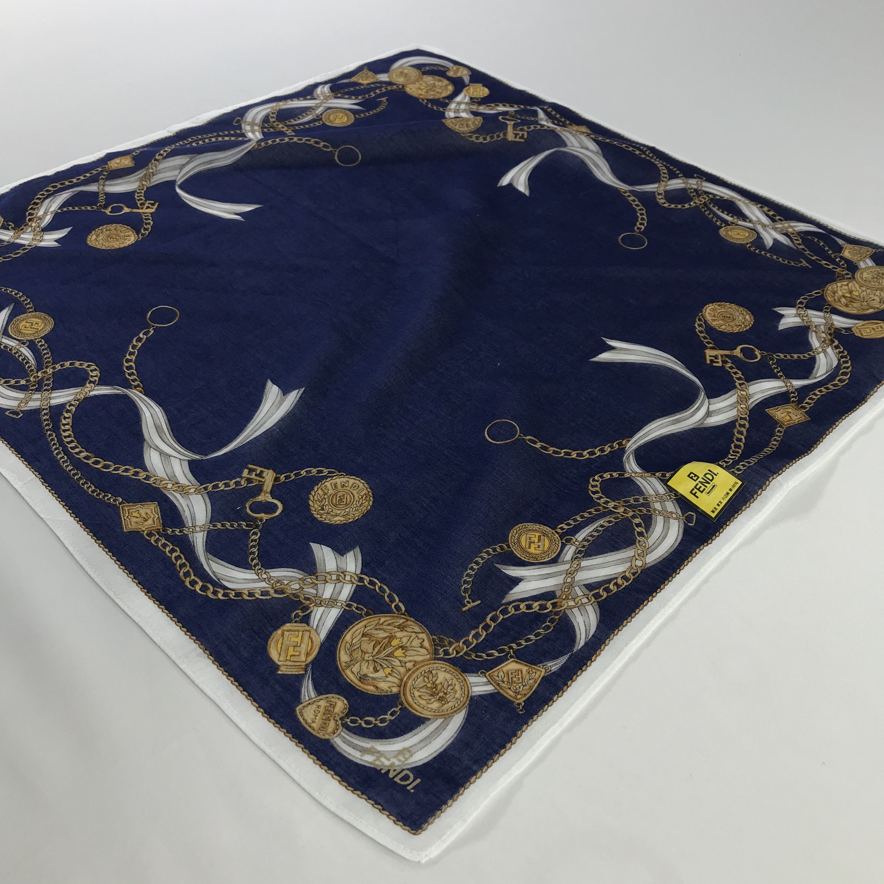 Vintage Fendi Handkerchief / Neckerchief / Bandana Size ONE SIZE - 4 Thumbnail