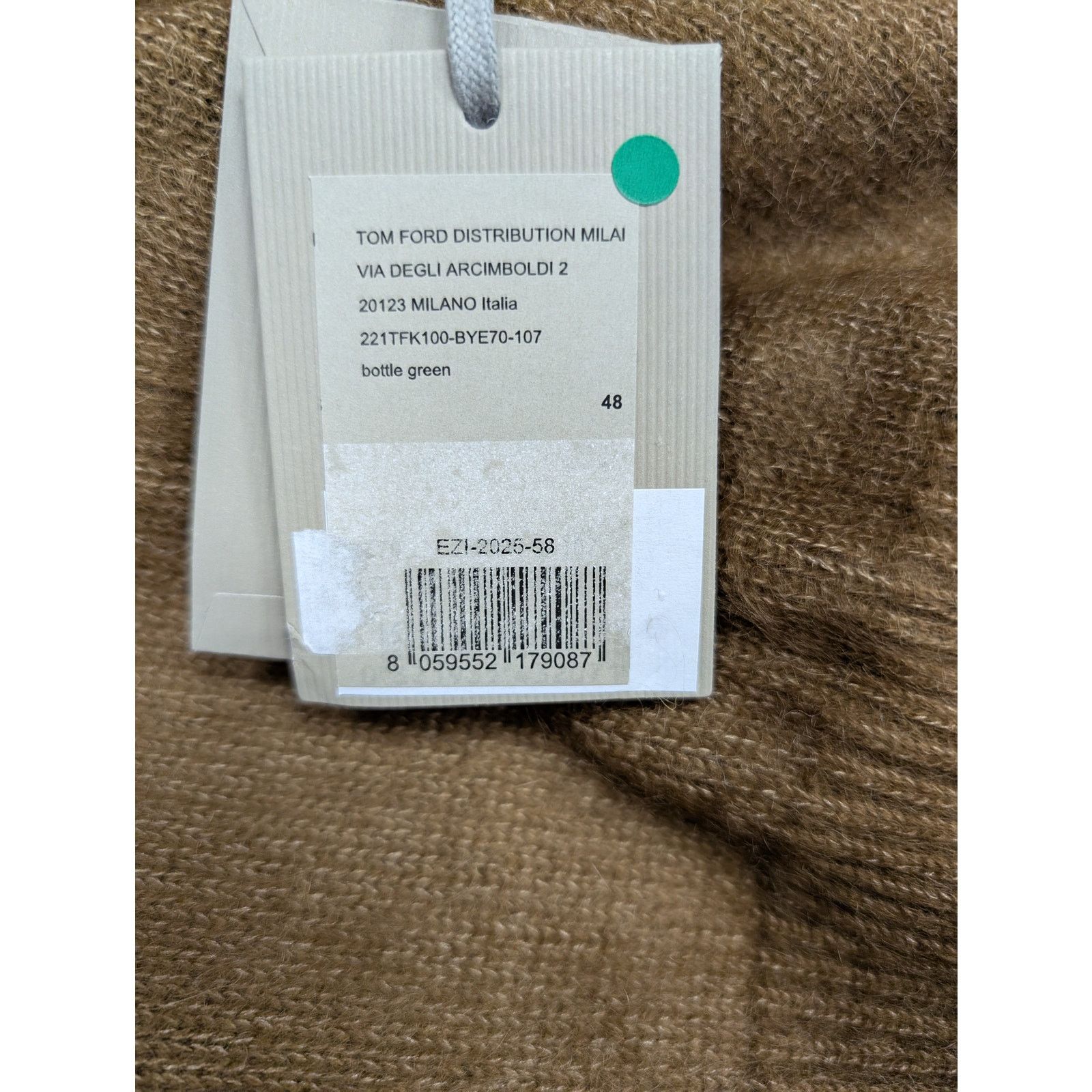 Tom Ford o1rshd1 V-Neck Sweatshirt Sweater in Brown Size US M / EU 48-50 / 2 - 17 Thumbnail