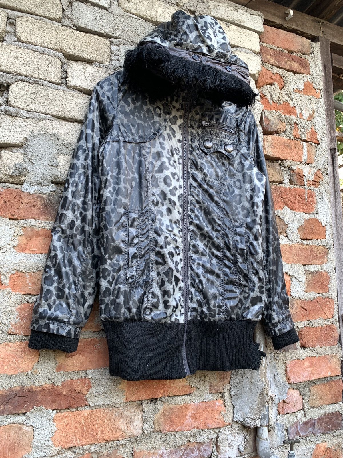 If Six Was Nine Ghost Of Harlem Reversible Jacket Fur Hooded Size US S / EU 44-46 / 1 - 2 Thumbnail