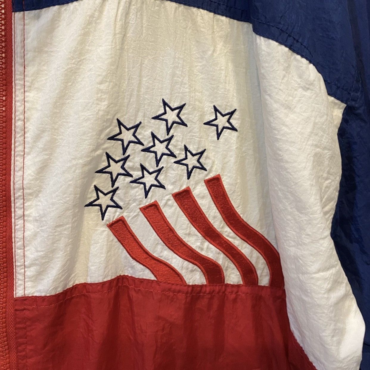 Starter × USA Olympics × Vintage VTG Atlanta 1996 Olympics Windbreaker STARTER Jacket Size US XL / EU 56 / 4 - 11 Thumbnail