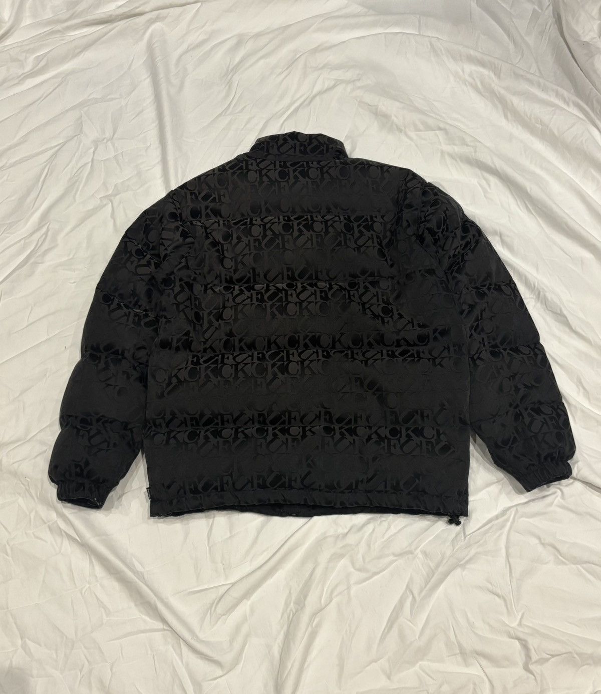 Supreme Supreme Jacquard Puffy Jacket Black F/W 2017 Collection Size US S / EU 44-46 / 1 - 2 Thumbnail