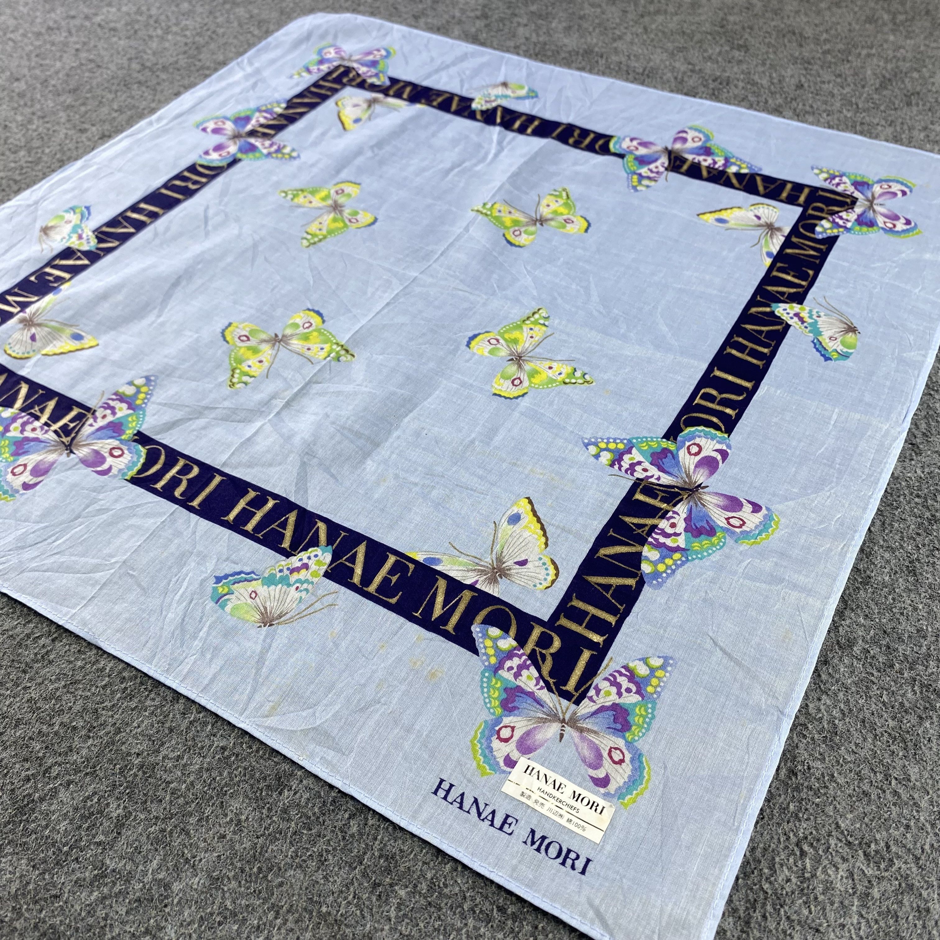 Hanae Mori Hanae Mori Handkerchief/Neckerchief/Bandana HC852 Size ONE SIZE - 2 Thumbnail