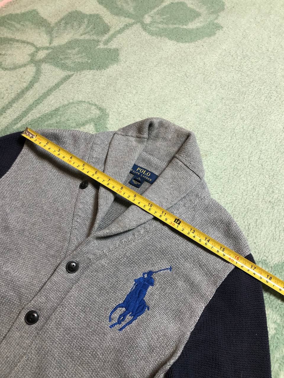 Polo Ralph Lauren POLO RALPH LAUREN Authentic Shawl Collar Cardigan Boys XL Size US M / EU 48-50 / 2 - 7 Thumbnail