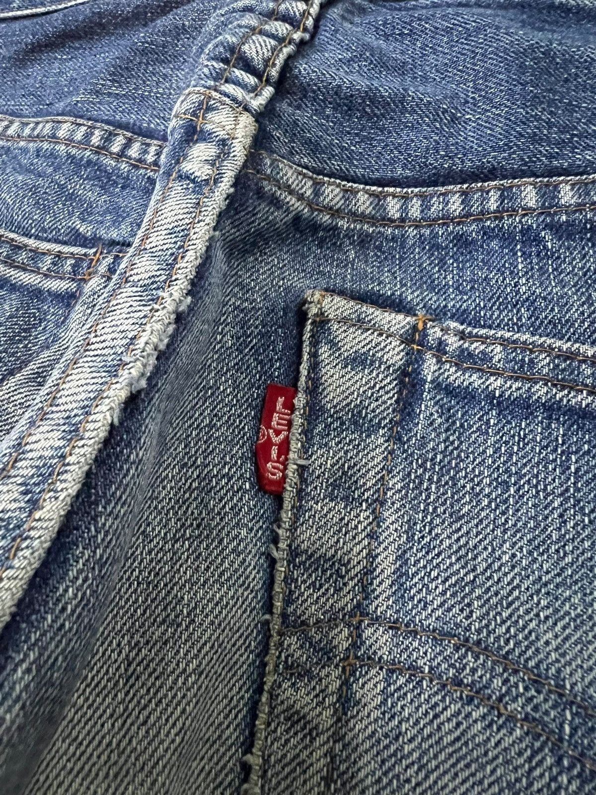 Levi's Vintage Levi’s 502xx Selvedge Faded Jean Size US 28 / EU 44 - 15 Thumbnail