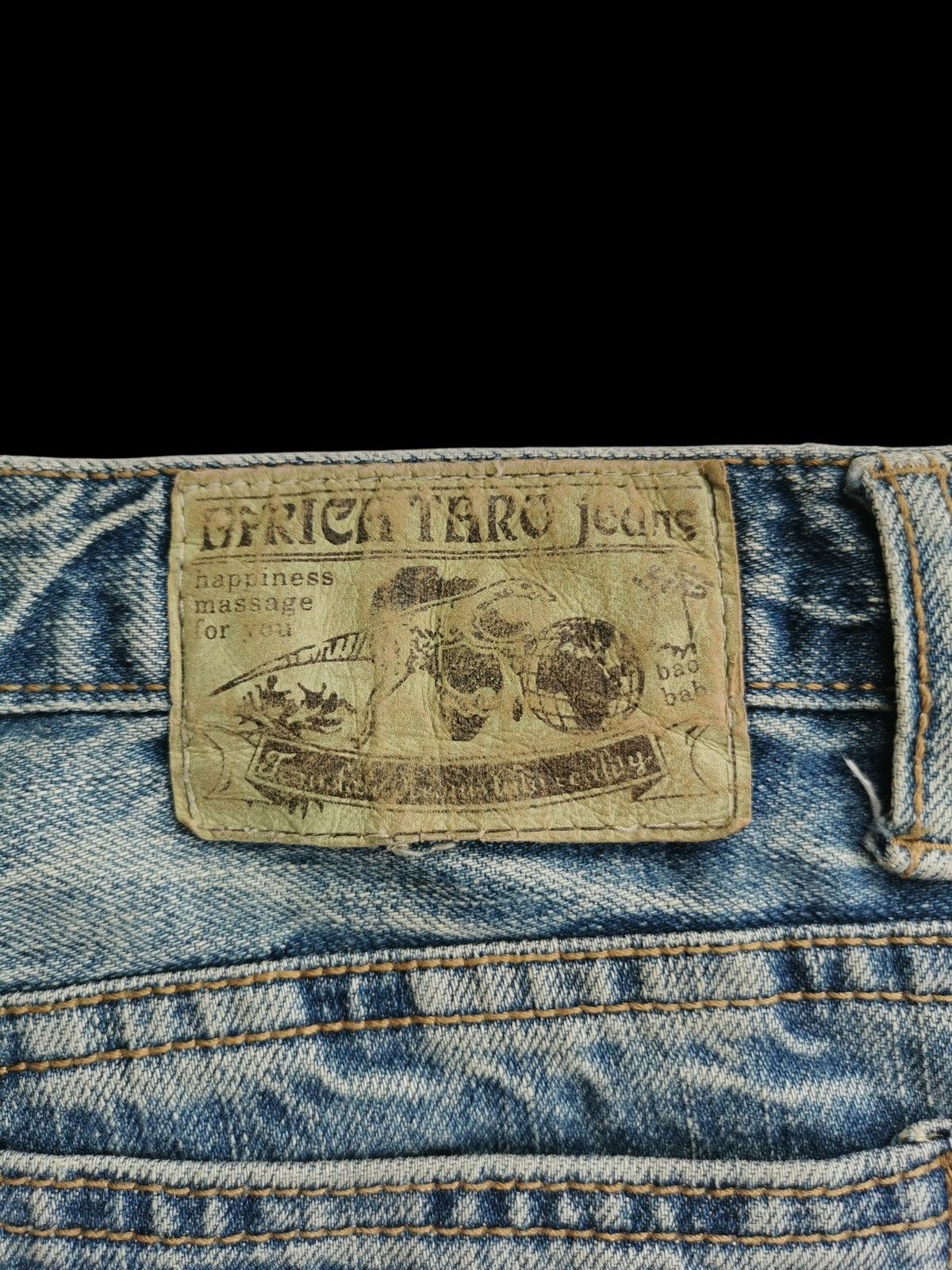 Tornado Mart Africa Taro Jeans Flared Clawmark Whiskering Style Tornado Size US 30 / EU 46 - 5 Thumbnail