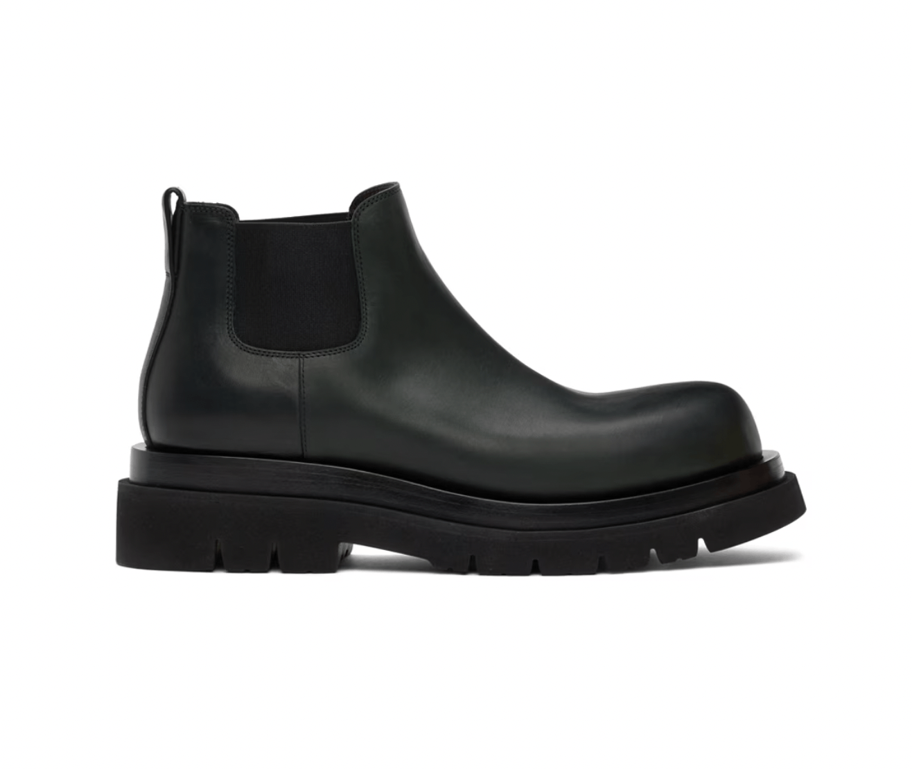 Bottega Veneta o1bcso1str0324 Lug Chelsea Ankle Boots in Forest Size US 12 / EU 45 - 1 Thumbnail
