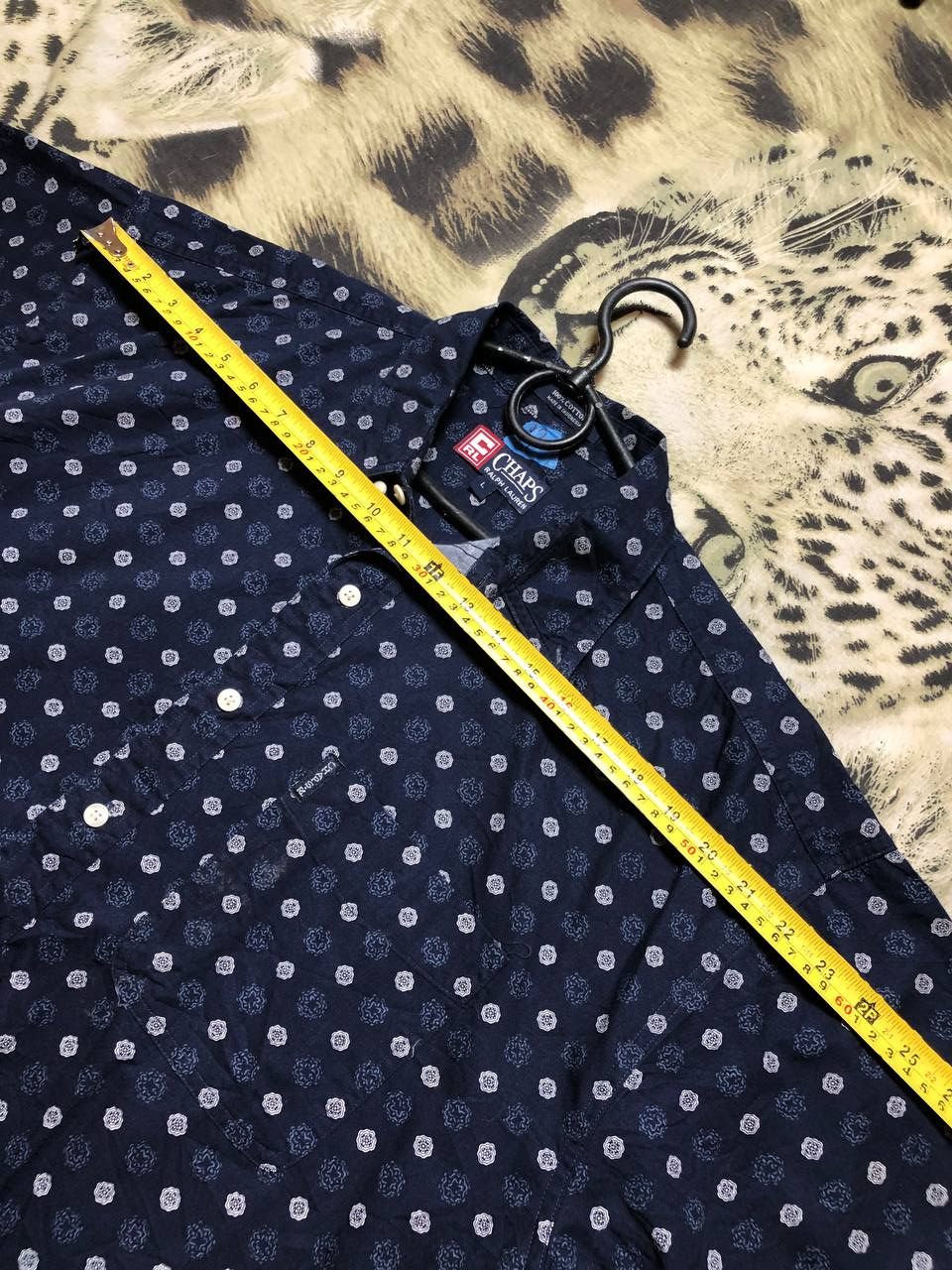 Chaps Ralph Lauren Chaps Ralph Lauren 100% Cotton Y2K Print Shirt Size L Size US L / EU 52-54 / 3 - 7 Thumbnail