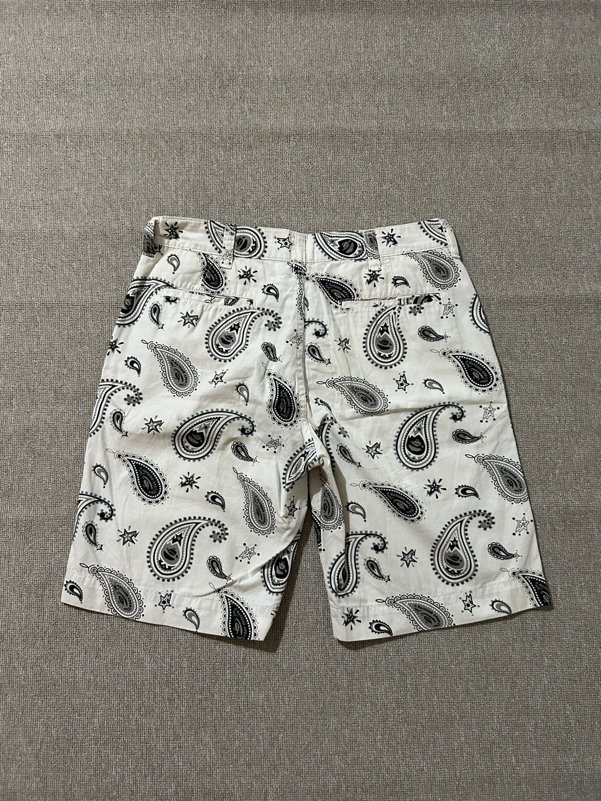 Bape Paisley Shorts Size US 31 - 3 Thumbnail