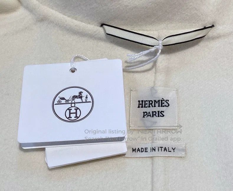 Hermes Hermes Beige cashmere coat Size XXS / US 00 / IT 34 - 5 Thumbnail