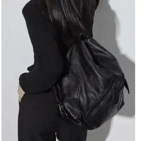 Japanese Brand PU Leather Shoulder Bag Size ONE SIZE - 4 Thumbnail