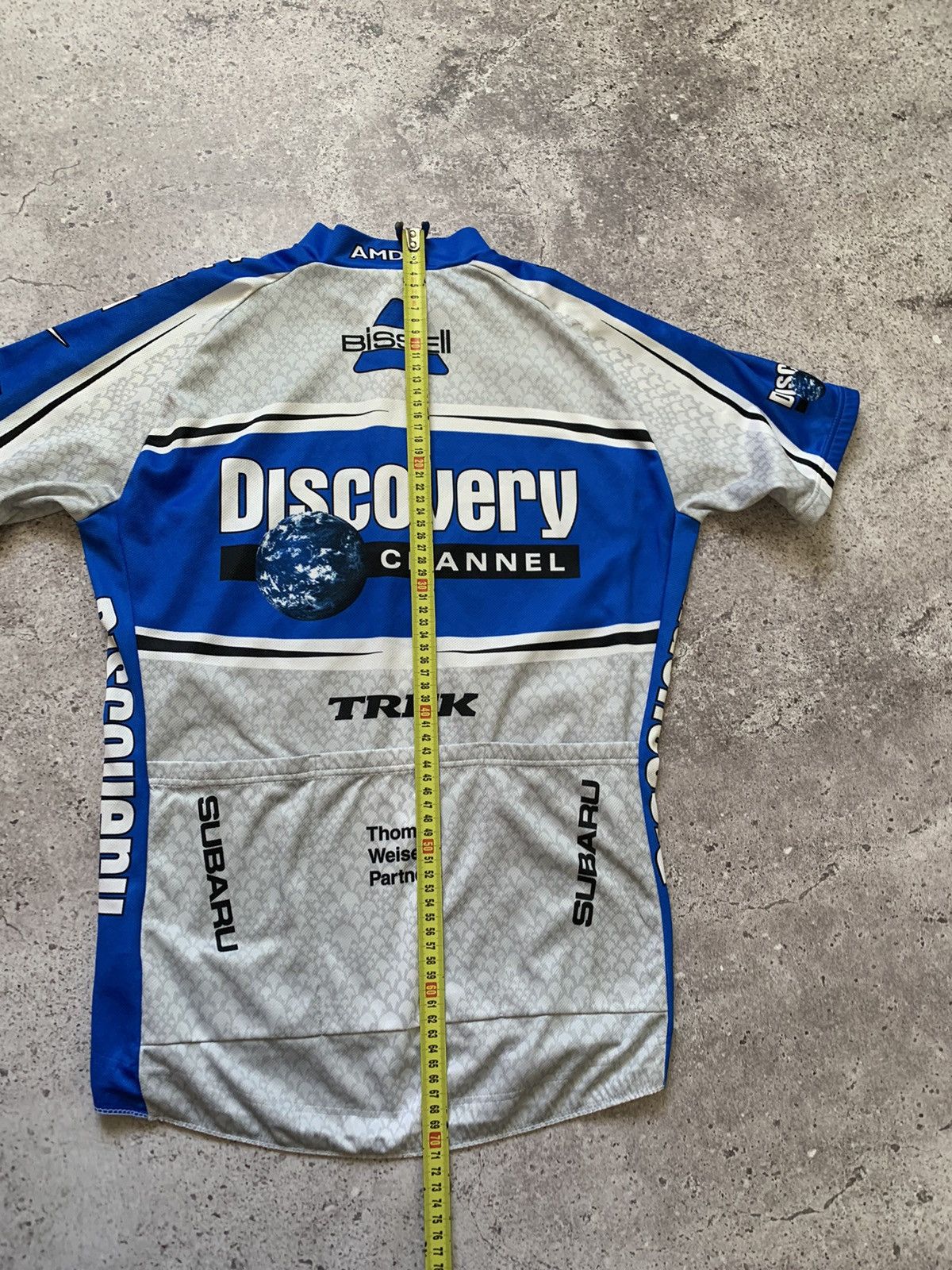 Nike Nike Team Discovery Subaru Cycling Jersey Size US M / EU 48-50 / 2 - 7 Thumbnail