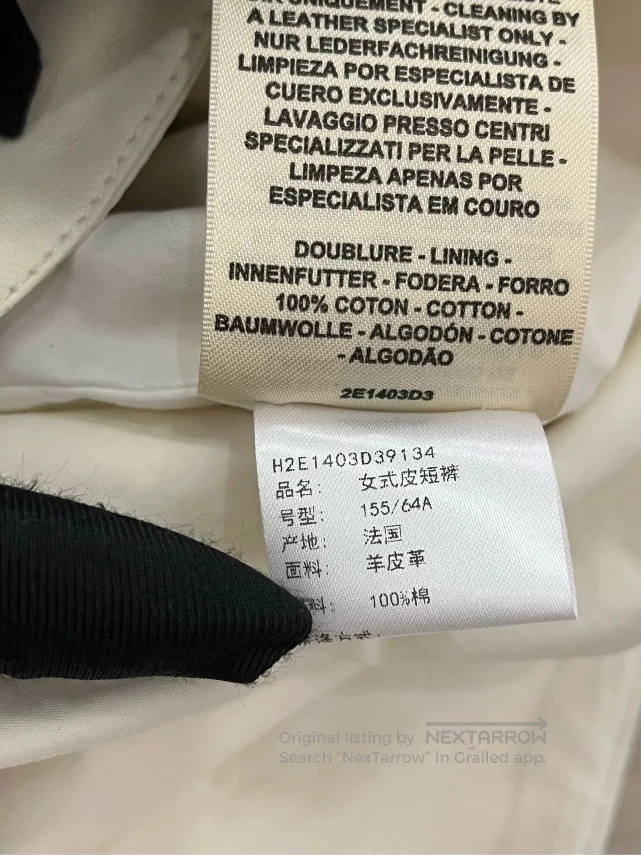 Hermes Hermes White Leather Shorts 34. Size US 34 / EU 50 - 6 Thumbnail