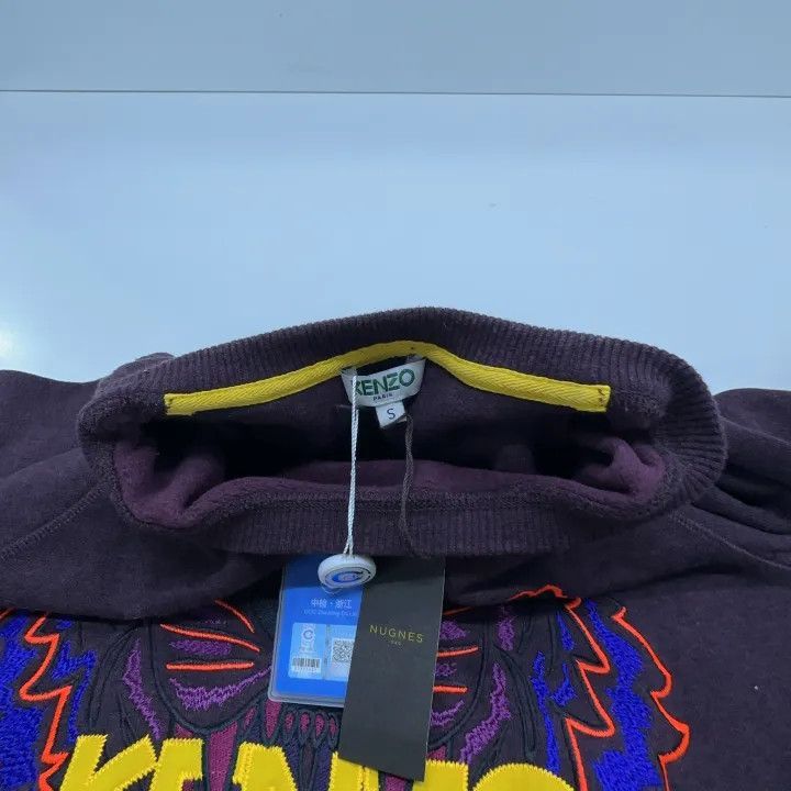 Kenzo KENZO Embroidered Long Sleeve Sweatshirt -2507 Size US S / EU 44-46 / 1 - 4 Thumbnail