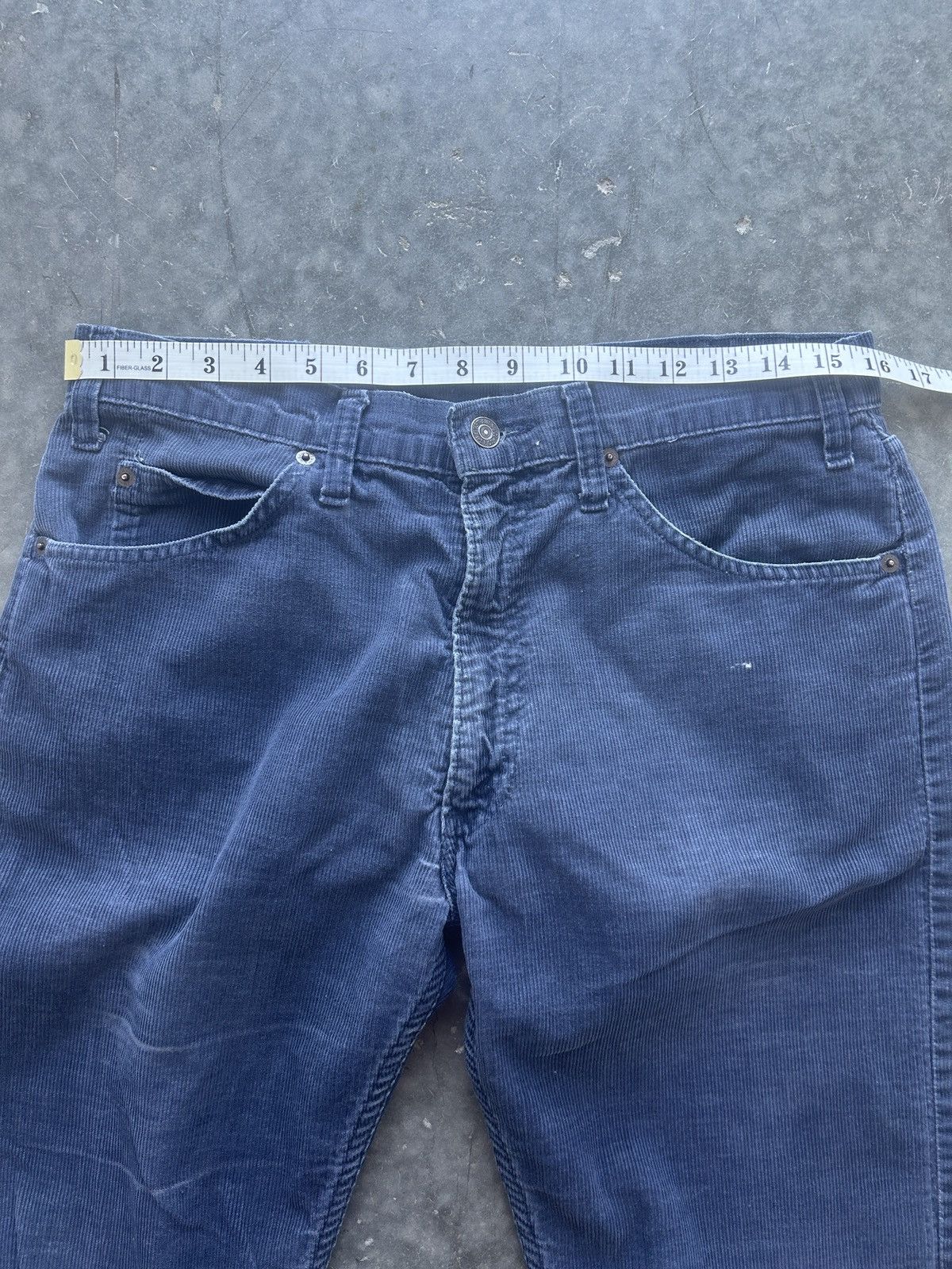 Levi's Vintage 70s Levi’s 505 Corduroy Pants 32x31 Faded Blue Size US 32 / EU 48 - 11 Thumbnail