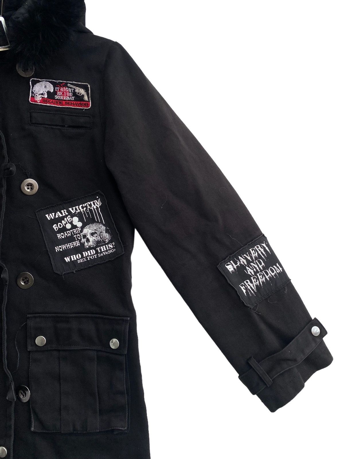 Japanese Brand Rare Sex Pot Revenge japan chaos punk patch logo jacket Size M / US 6-8 / IT 42-44 - 3 Thumbnail