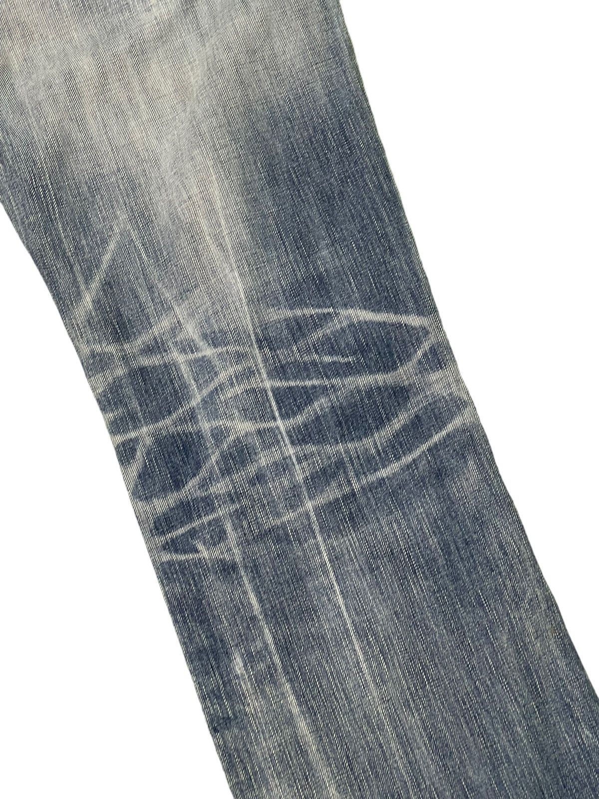 Edwin Distress Jeans Edwin Japan Faded Regular Straight 7🟦5 Size US 32 / EU 48 - 17 Thumbnail
