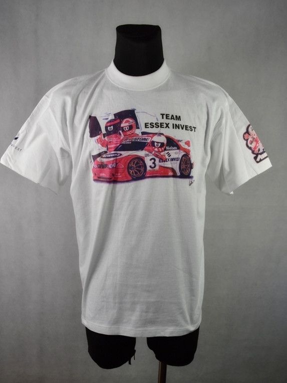 image of Formula Uno x Racing Team Essex Invest 2004 Bmw E46 Dtc Danish Touring Cars Champ in White (Size Me