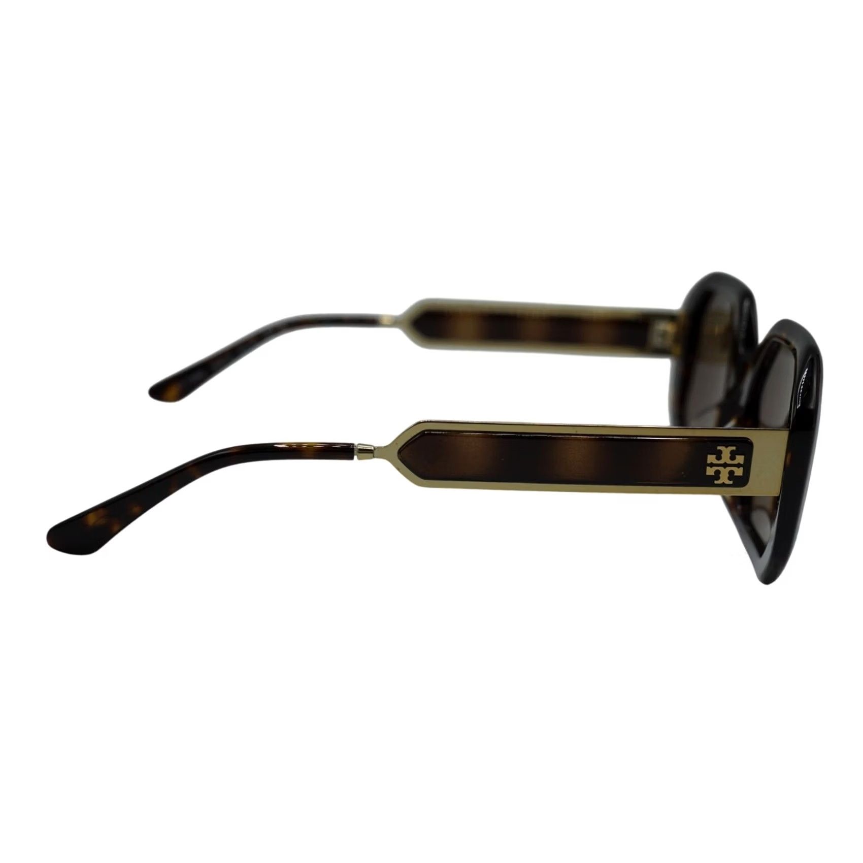 Tory Burch Tory Burch Sunglasses Women TY7160U 1836/13 Brown Tortoise Size ONE SIZE - 6 Thumbnail
