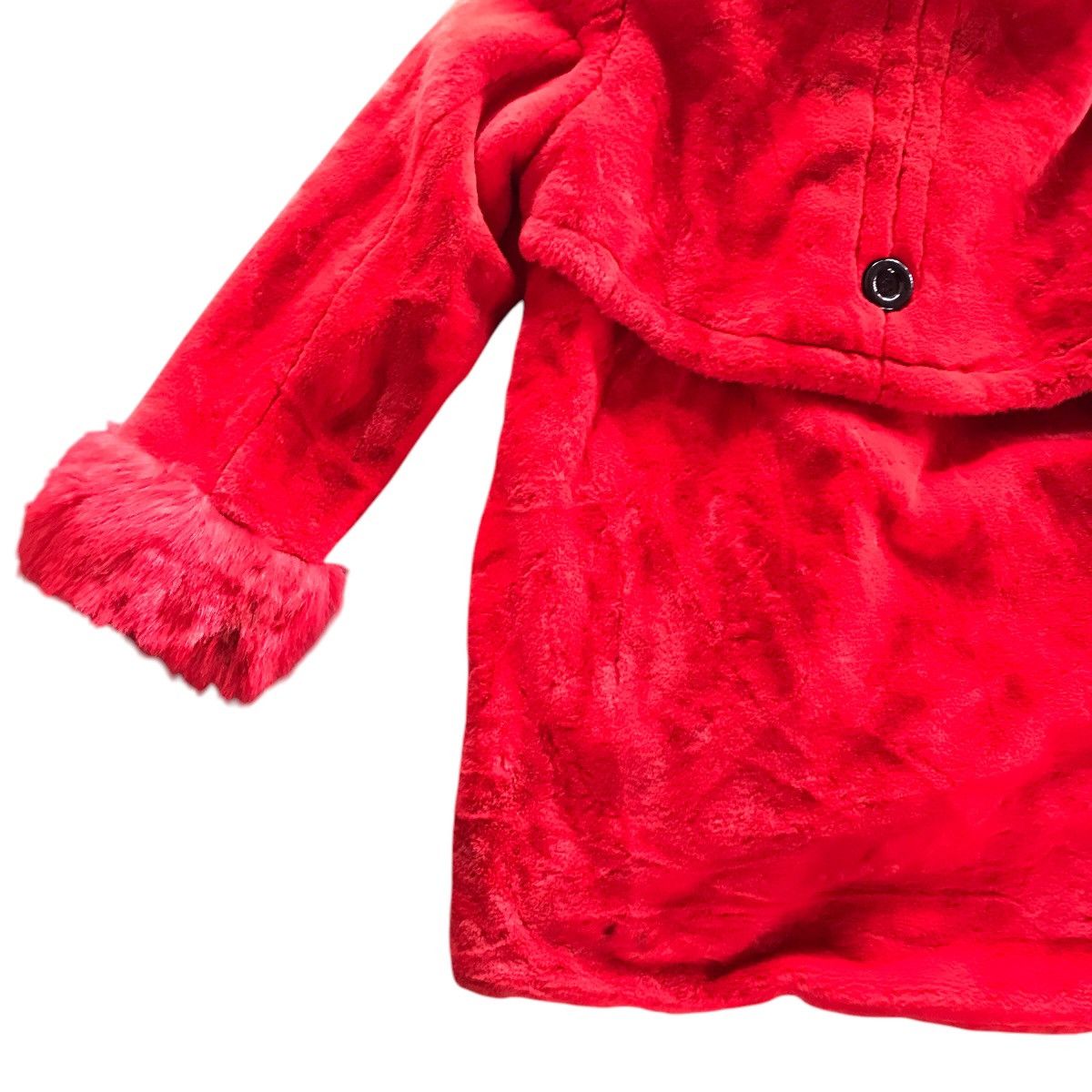 Beauty Beast × Japanese Brand L& L aifenex Faux Fur Jacket Red Color Fur Jacket Size M / US 6-8 / IT 42-44 - 12 Thumbnail