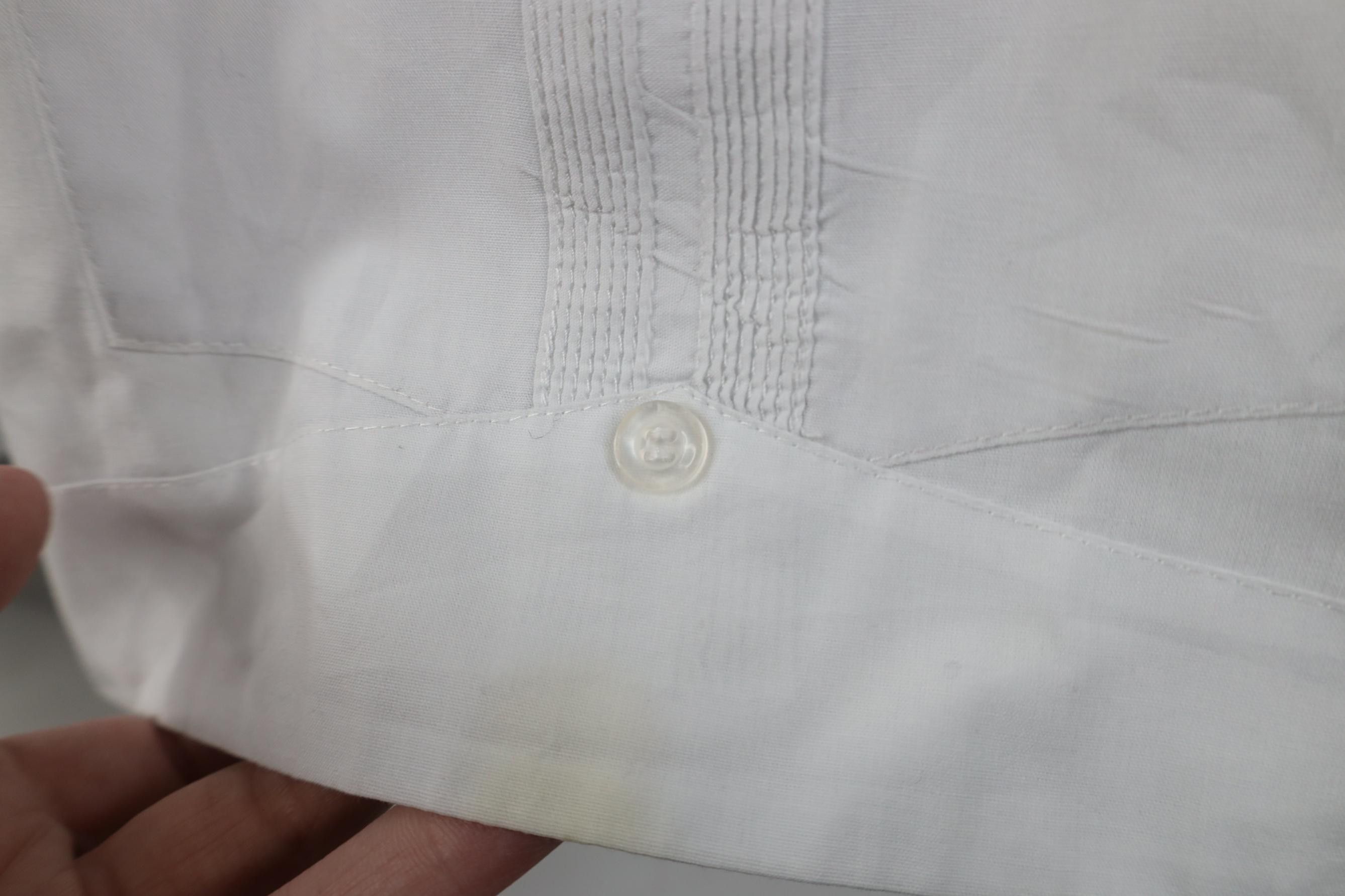 Vintage Vintage 70s Guayabera Beach Wedding Collared Button Shirt Size US XL / EU 56 / 4 - 4 Thumbnail