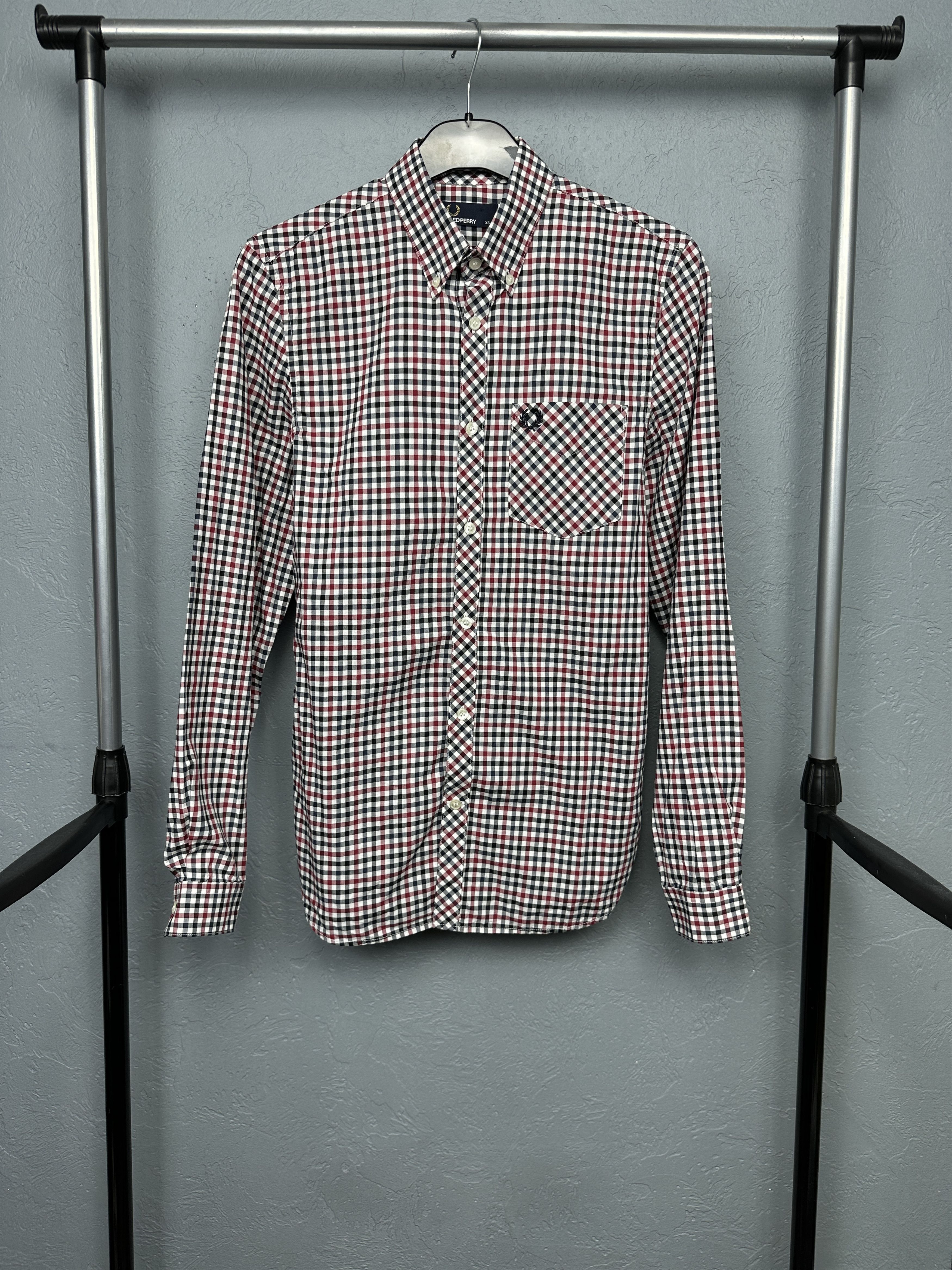Fred Perry Fred Perry Vintage Mens Long Sleeve Shirt Size US XS / EU 42 / 0 - 1 Thumbnail