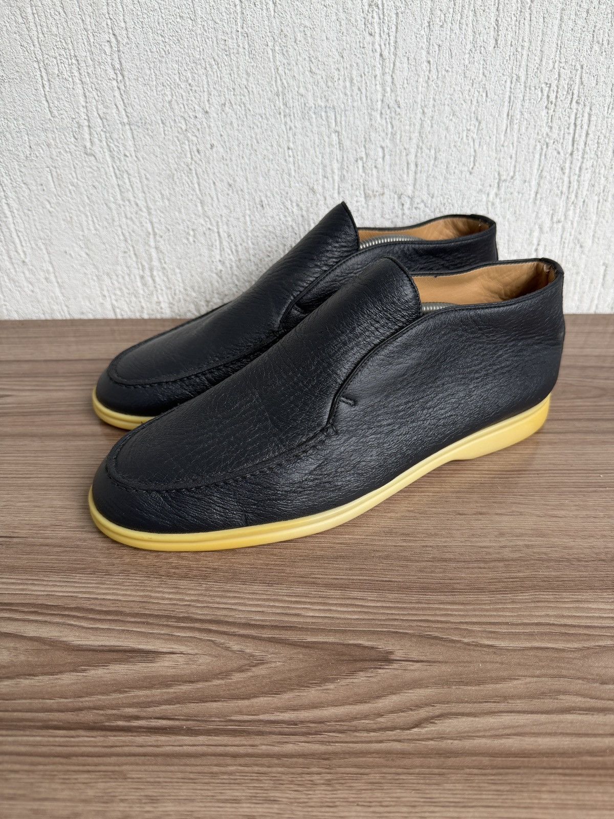 Loro Piana leather open walk loafers Size US 9 / EU 42 - 2 Thumbnail