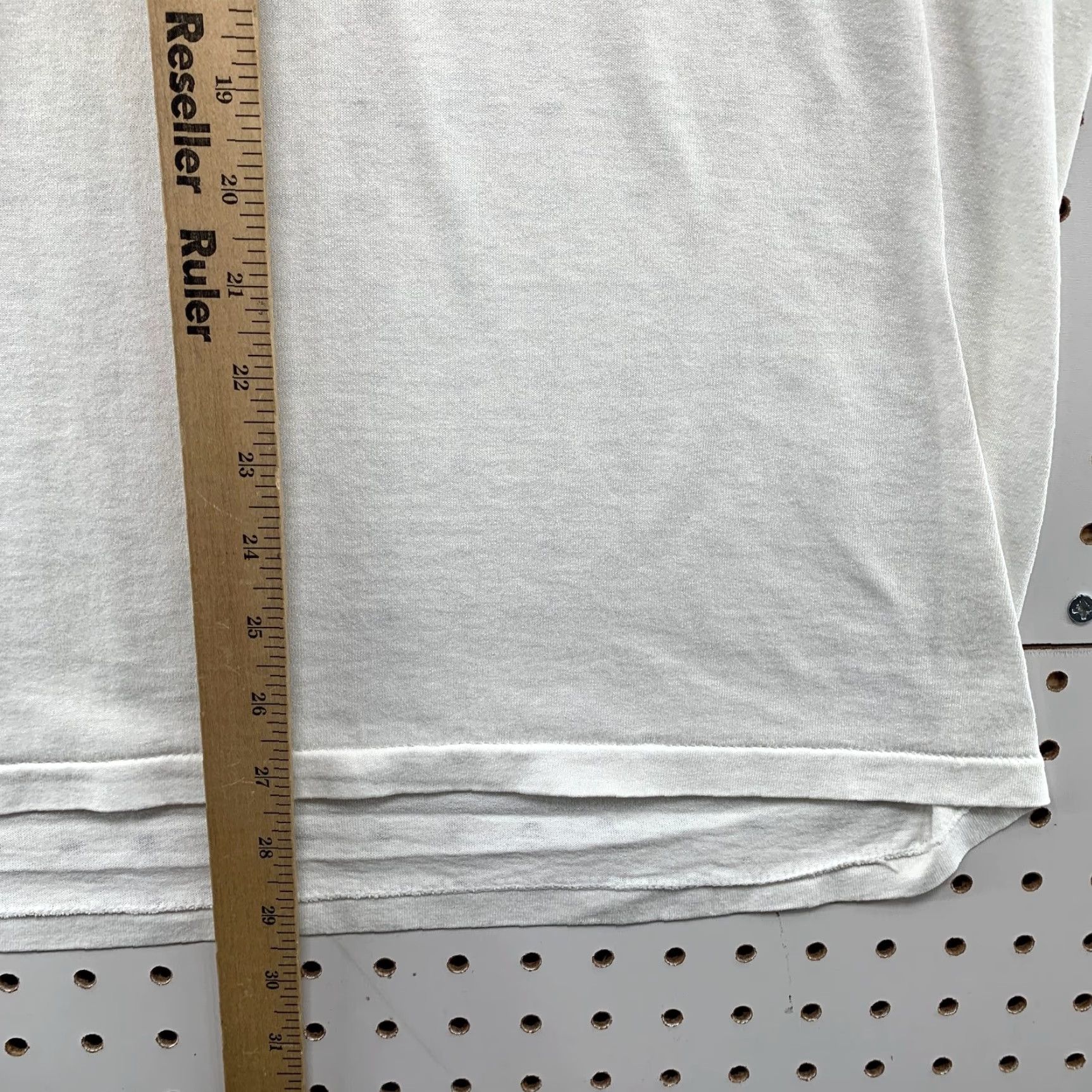 Vintage VINTAGE Oneita Shirt Mens Large White 90s Virginia Beach USA Single Stitch Size US L / EU 52-54 / 3 - 7 Thumbnail