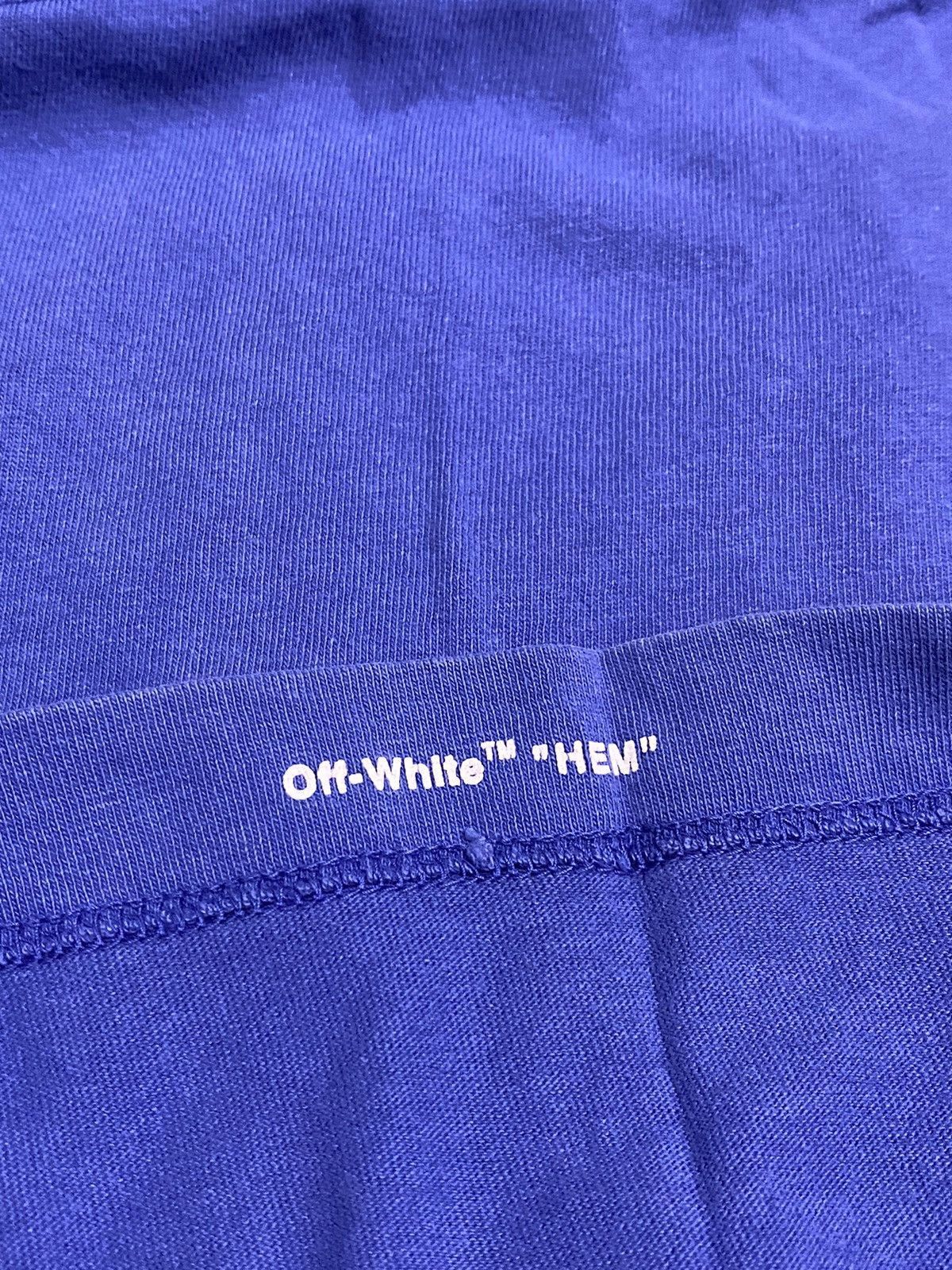 Off-White Off-White 2013 Seasonal Blue Pocket T-shirt Size US M / EU 48-50 / 2 - 10 Thumbnail