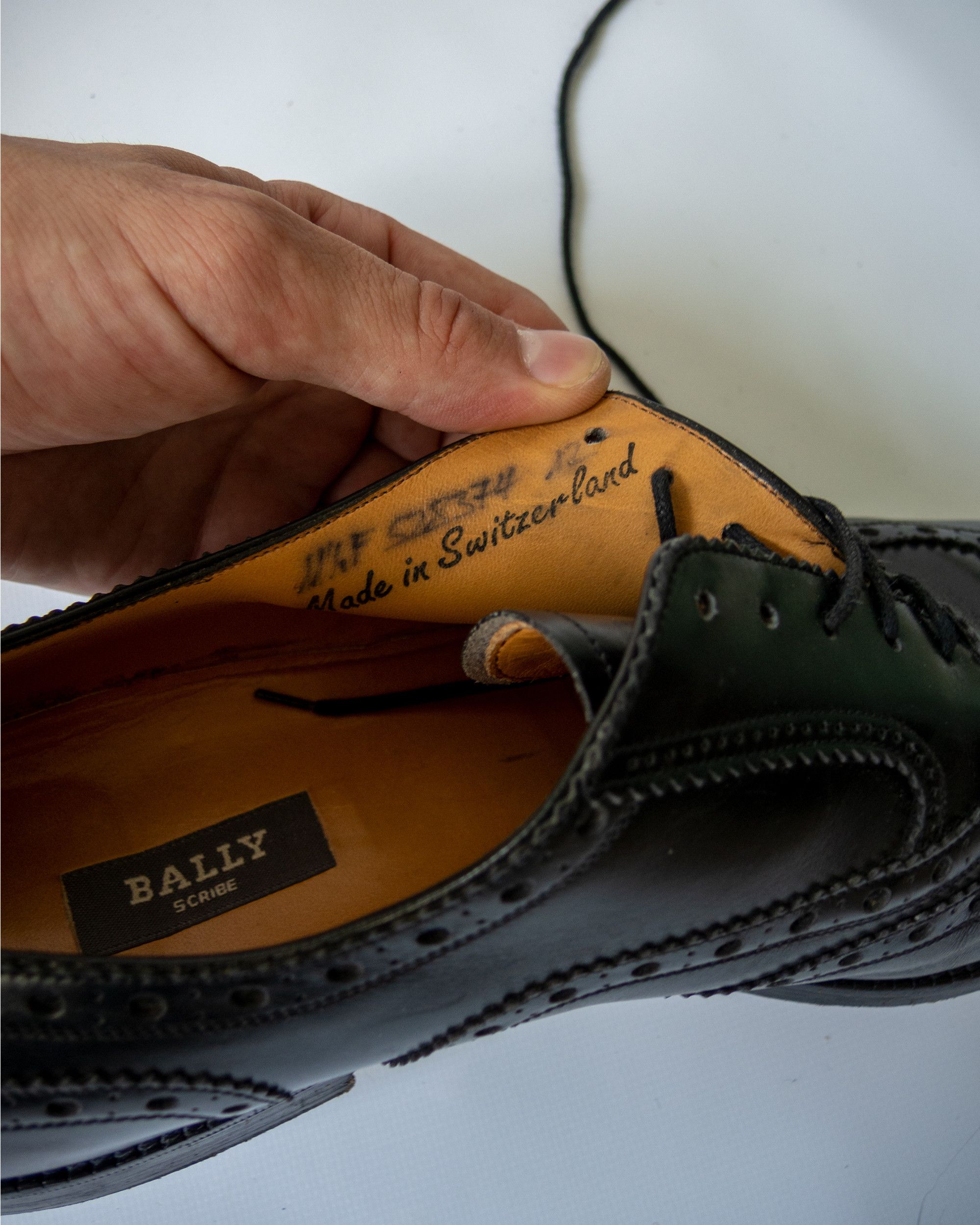 Bally Vintage Bally scribe brogue shoes Size US 11.5 / EU 44-45 - 9 Thumbnail
