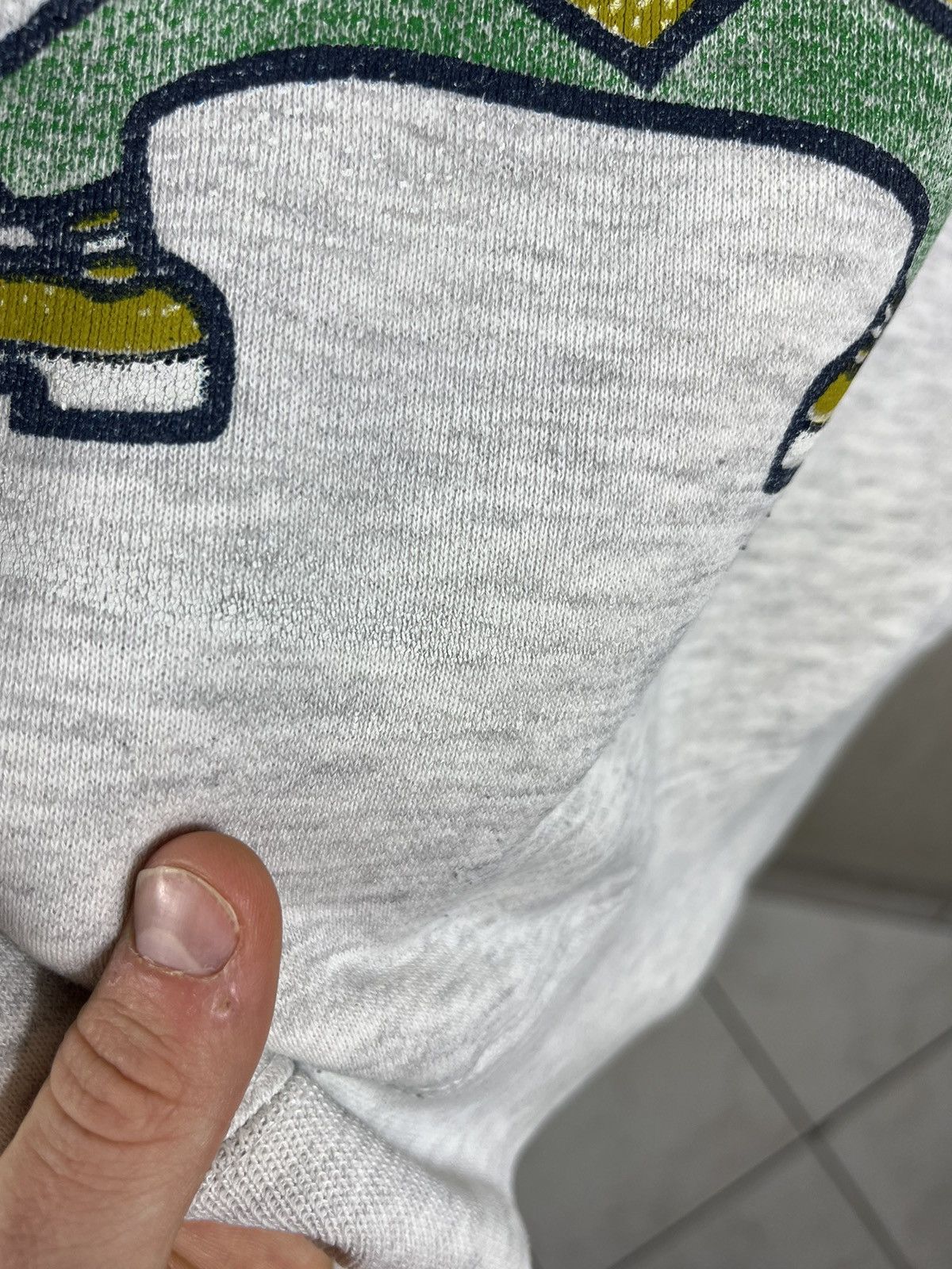 Starter × Vintage Vintage 90s Starter Norte Dame y2k fightin’ irish sweatshirt Size US L / EU 52-54 / 3 - 10 Thumbnail