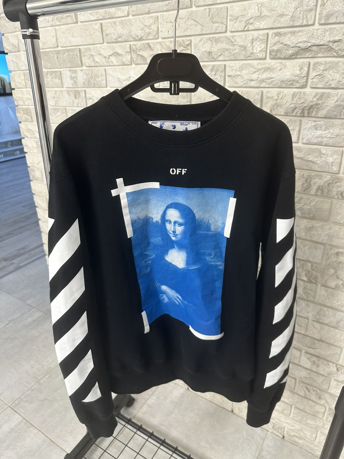 Off-White Off White Mono Lisa Sweatshirt Size US M / EU 48-50 / 2 - 2 Thumbnail
