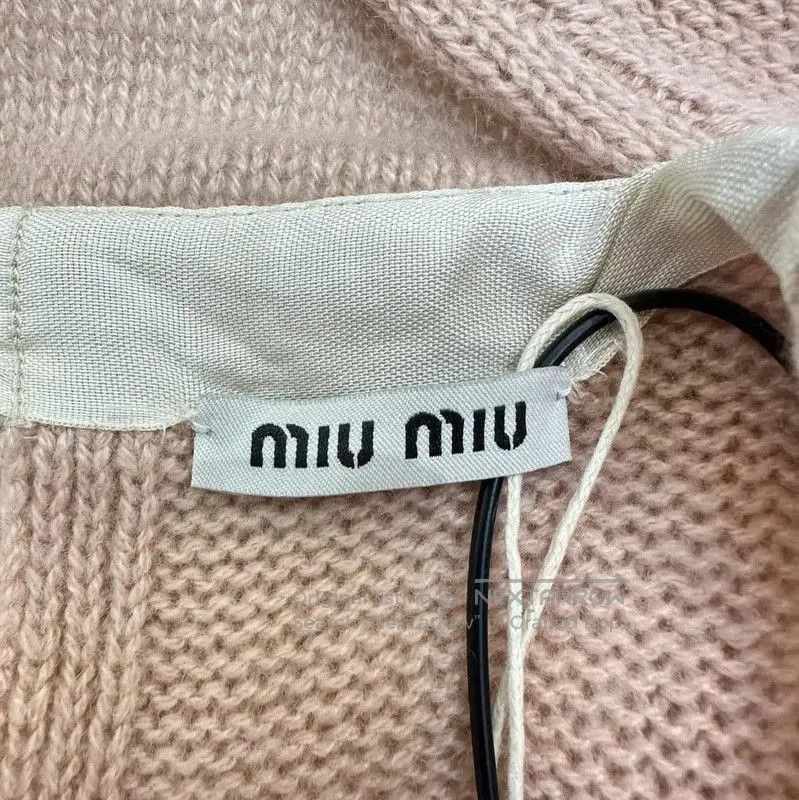 Miu Miu Miu Miu Pink Long Sleeve Sweater for Women . Size S / US 4 / IT 40 - 7 Thumbnail