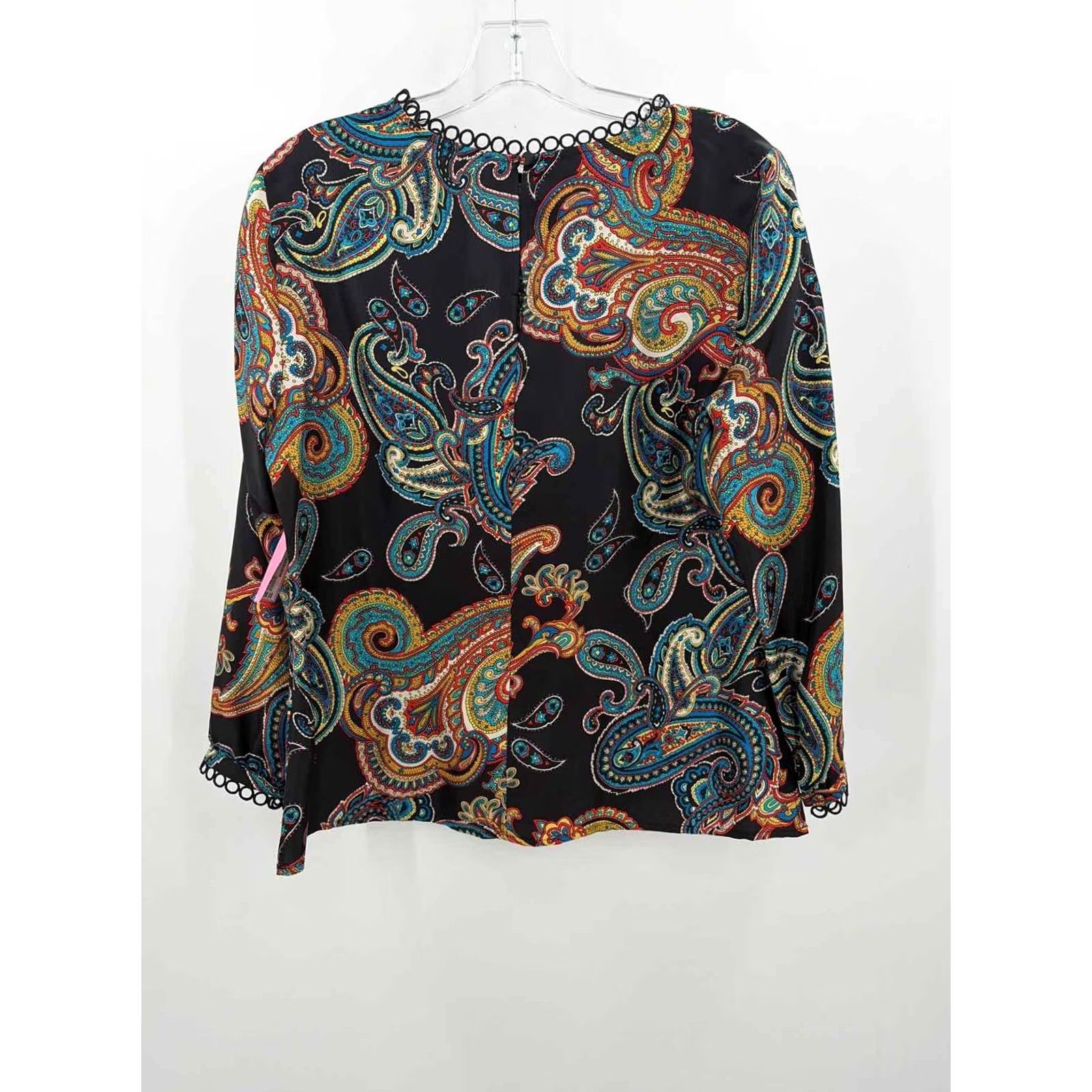 Vintage Pre-Owned J Crew Blouse Black Size 8 Regular Womens Blouse Size M / US 6-8 / IT 42-44 - 2 Thumbnail