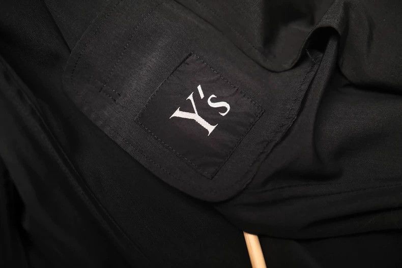 Yohji Yamamoto Yohji Yamamoto Yohji Yamamoto Black Jacket with Minimal We Size US S / EU 44-46 / 1 - 6 Thumbnail