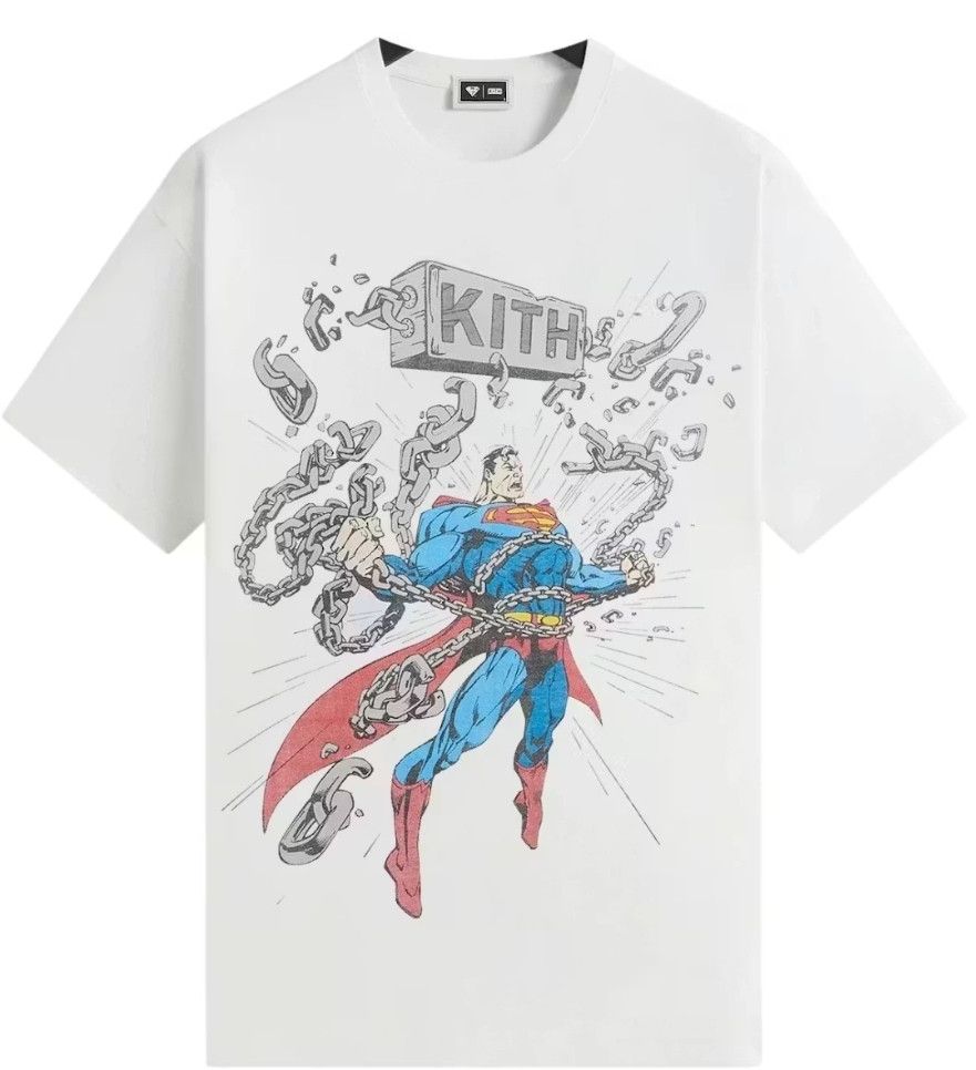 Kith Kith x Superman Chains Vintage Tee Size US L / EU 52-54 / 3 - 1 Thumbnail
