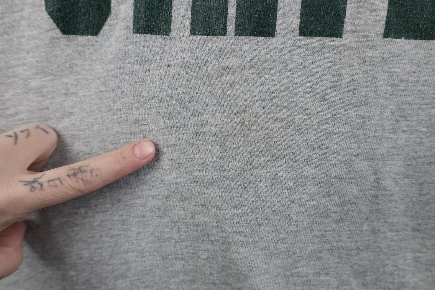 Vintage Vintage 90s Michigan State University Short Sleeve T-Shirt Size US XL / EU 56 / 4 - 5 Thumbnail