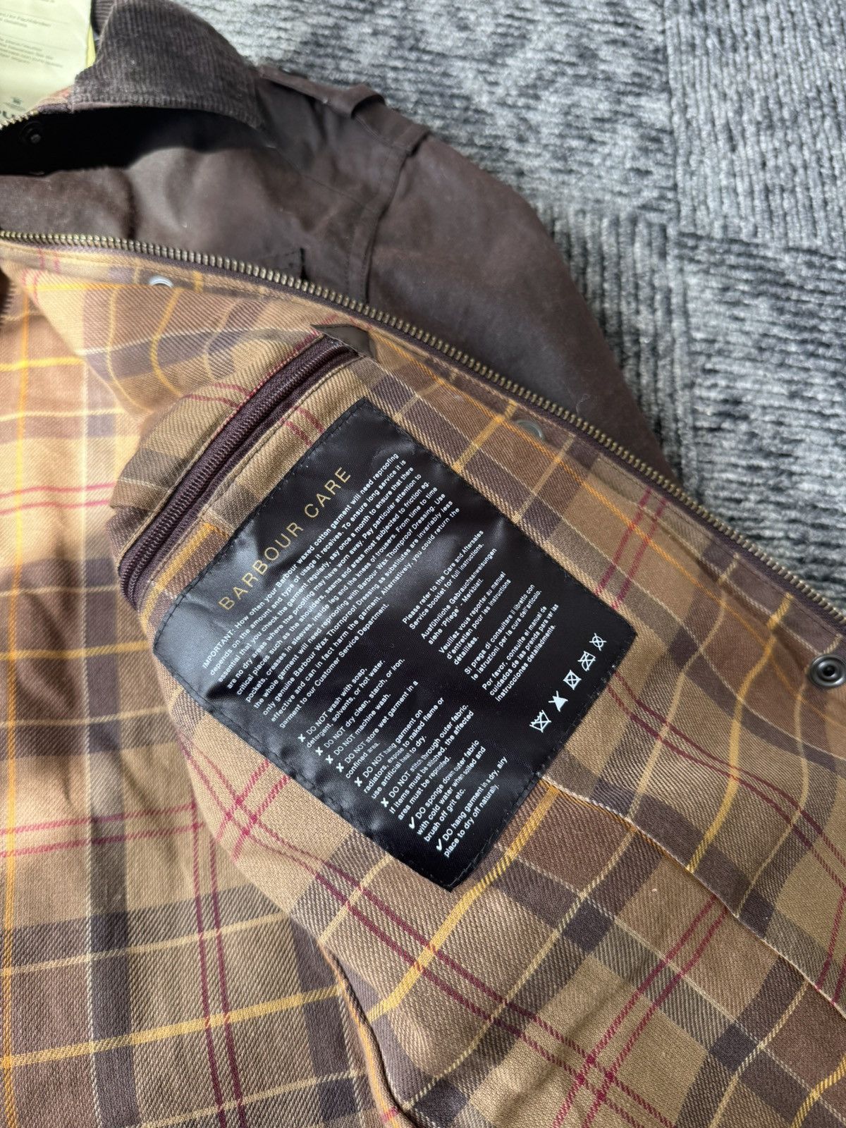 Barbour Barbour waxed jacket AMELIA brown NEW Size S / US 4 / IT 40 - 8 Thumbnail