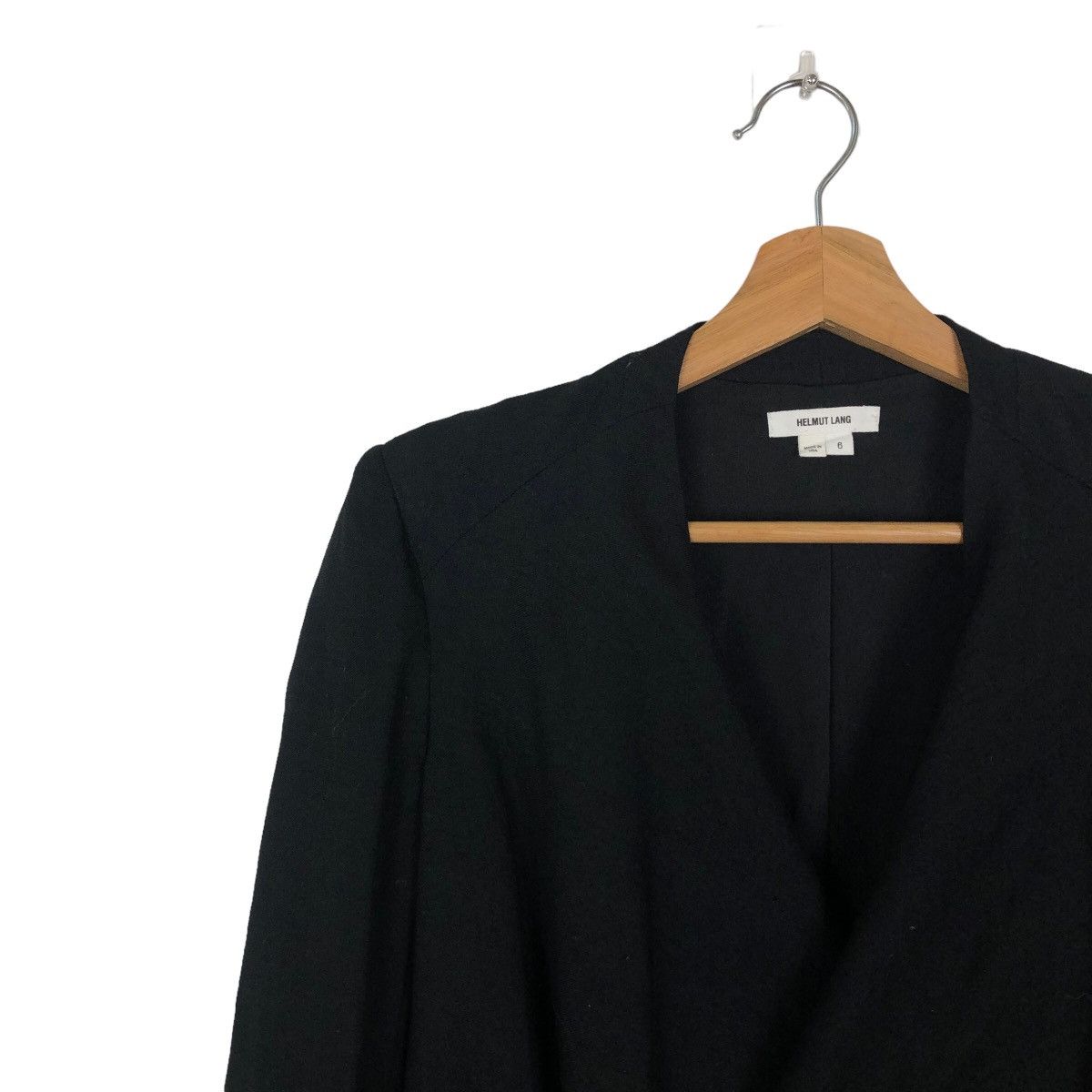 Helmut Lang VINTAGE HELMUT LANG CROPPED JACKET AVANT GARDE DESIGN Size US M / EU 48-50 / 2 - 6 Thumbnail