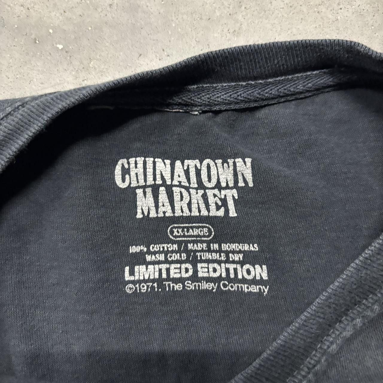 Market × Vintage Crazy Vintage Y2K/2000s Black Chinatown Market Streetwear Graphic Tee! Size US XXL / EU 58 / 5 - 3 Thumbnail
