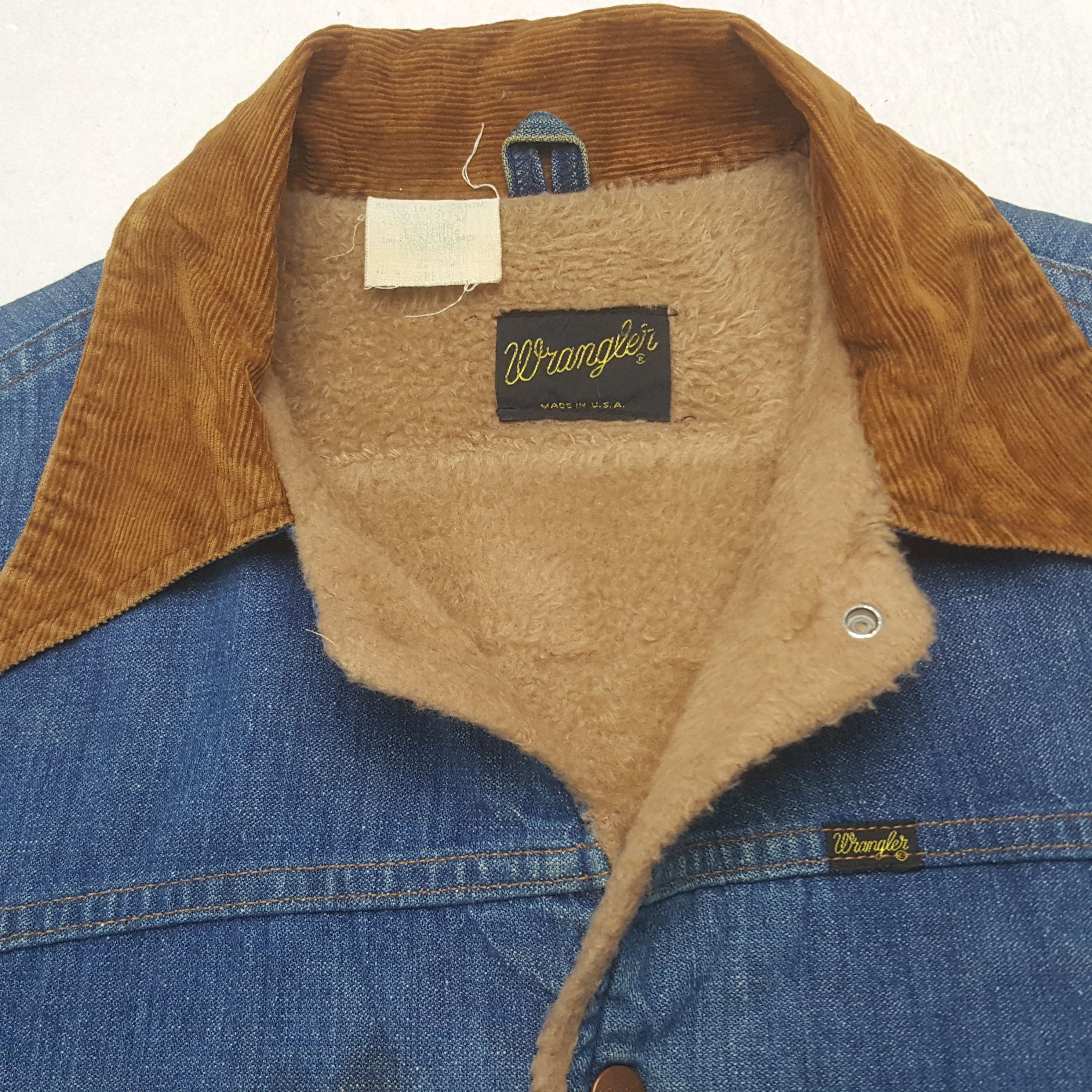 Wrangler Vintage Wrangler USA Punk Denim Bikers Jacket Size US M / EU 48-50 / 2 - 4 Thumbnail
